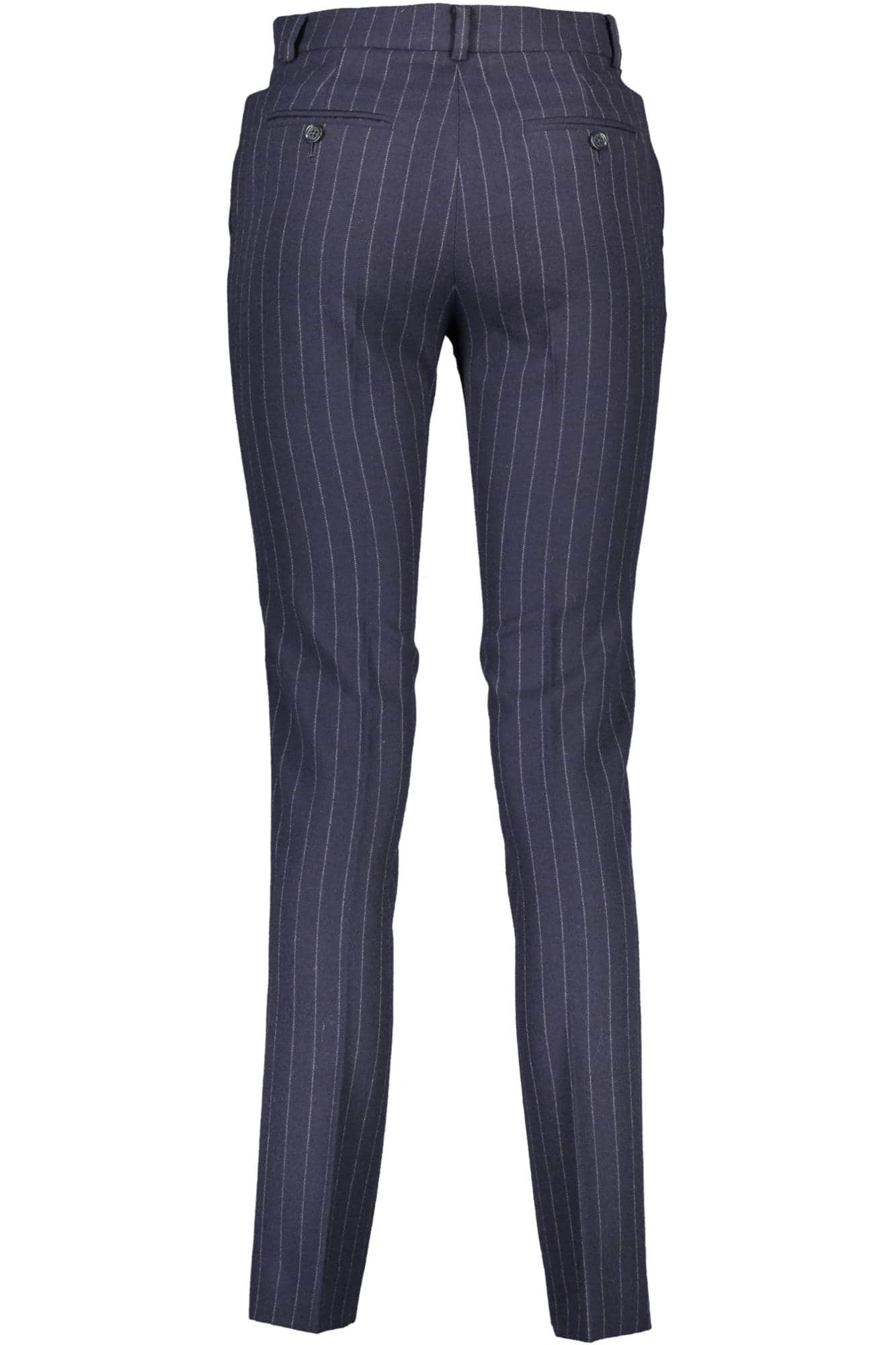 GANT WOMEN'S BLUE TROUSERS