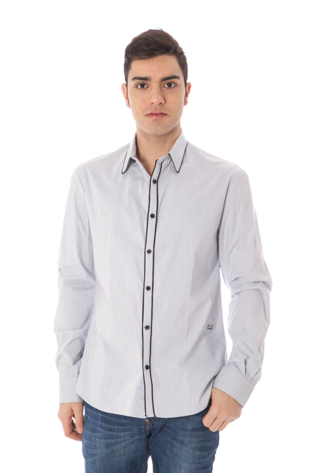 BADKLEDING NATIONAL HEREN LANGE MOUW SHIRT LICHT BLAUW