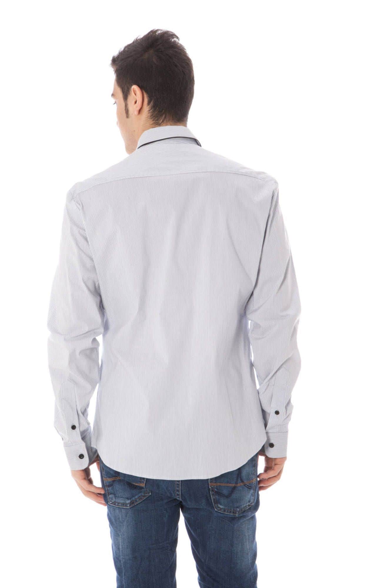 BADKLEDING NATIONAL HEREN LANGE MOUW SHIRT LICHT BLAUW