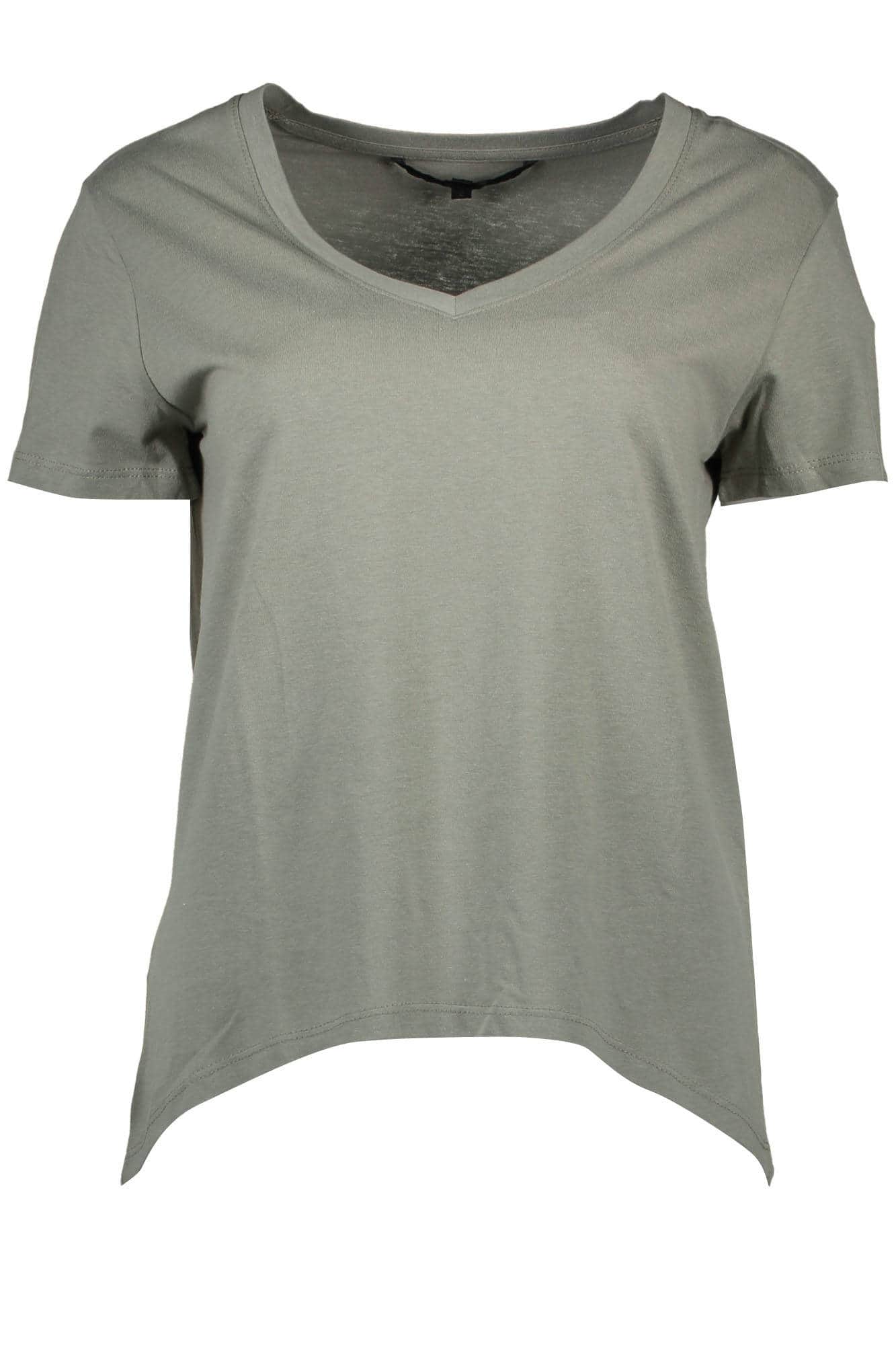 SILVIAN HEACH GROEN DAMES KORTE MOUW T-SHIRT