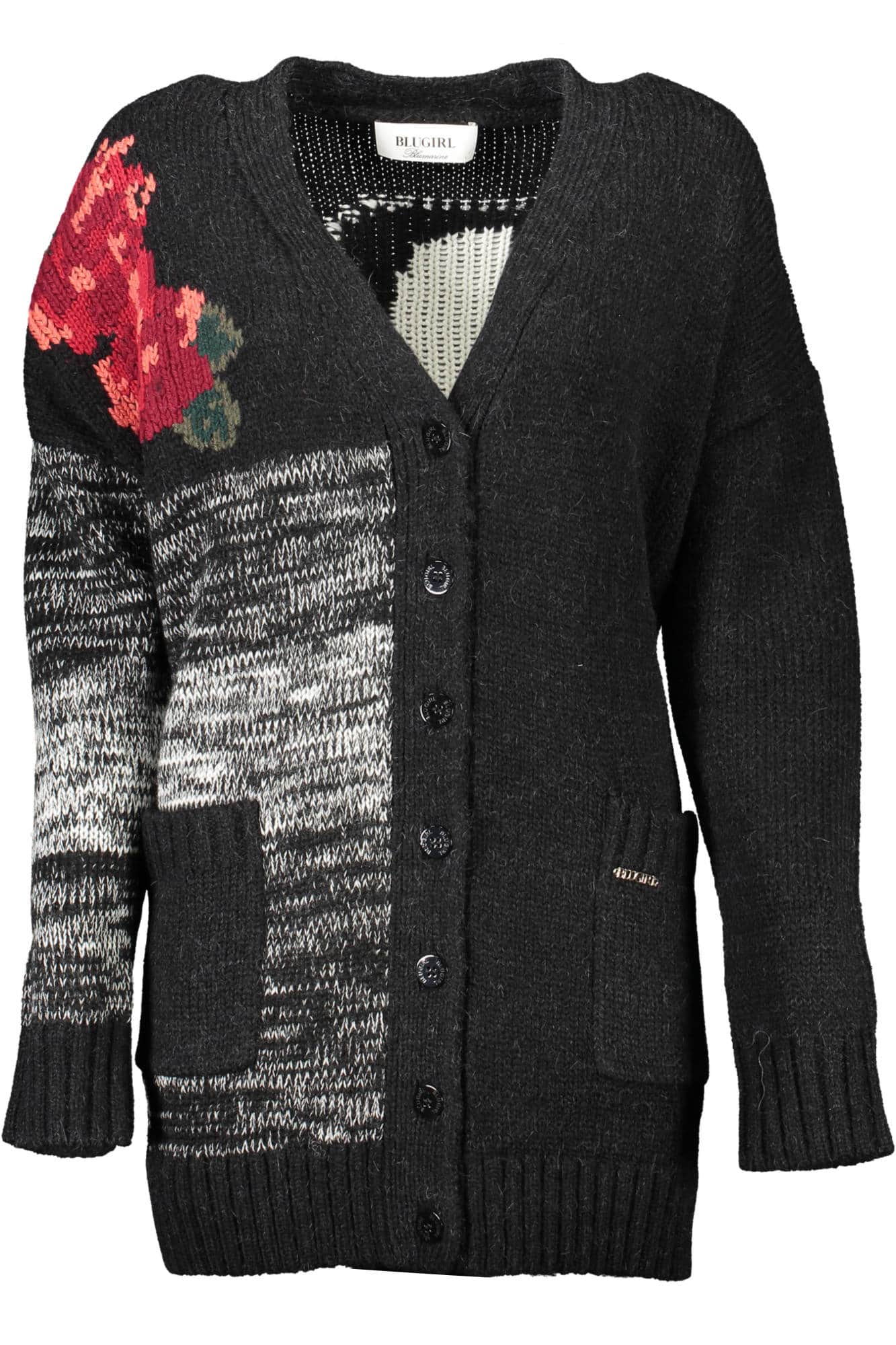 BLUGIRL VEST DAMES ZWART