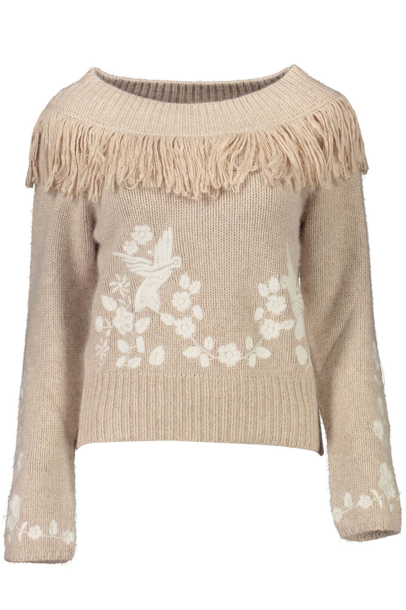 BLUGIRL BEIGE DAMES SWEATER