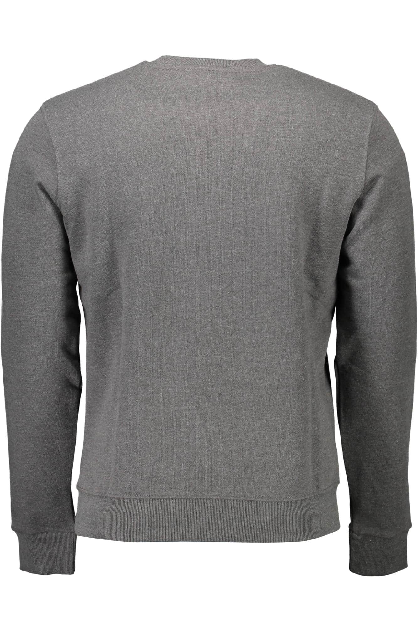 US POLO ASSN. MEN'S GRAY ZIP-UP SWEATSHIRT