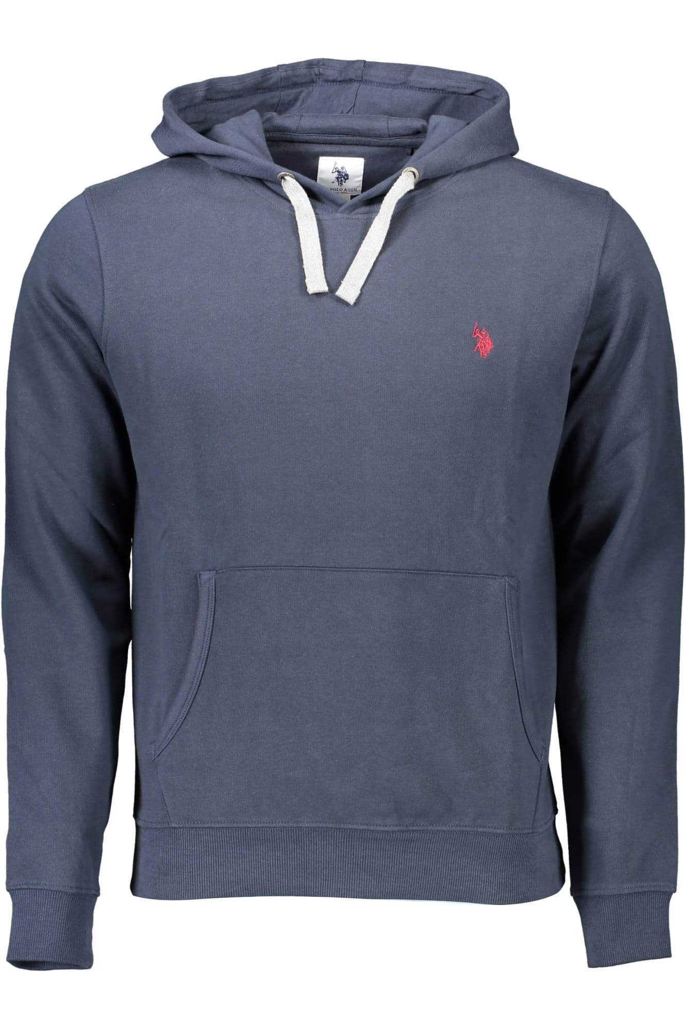 US POLO ASSN. MEN'S BLUE ZIP-UP SWEATSHIRT