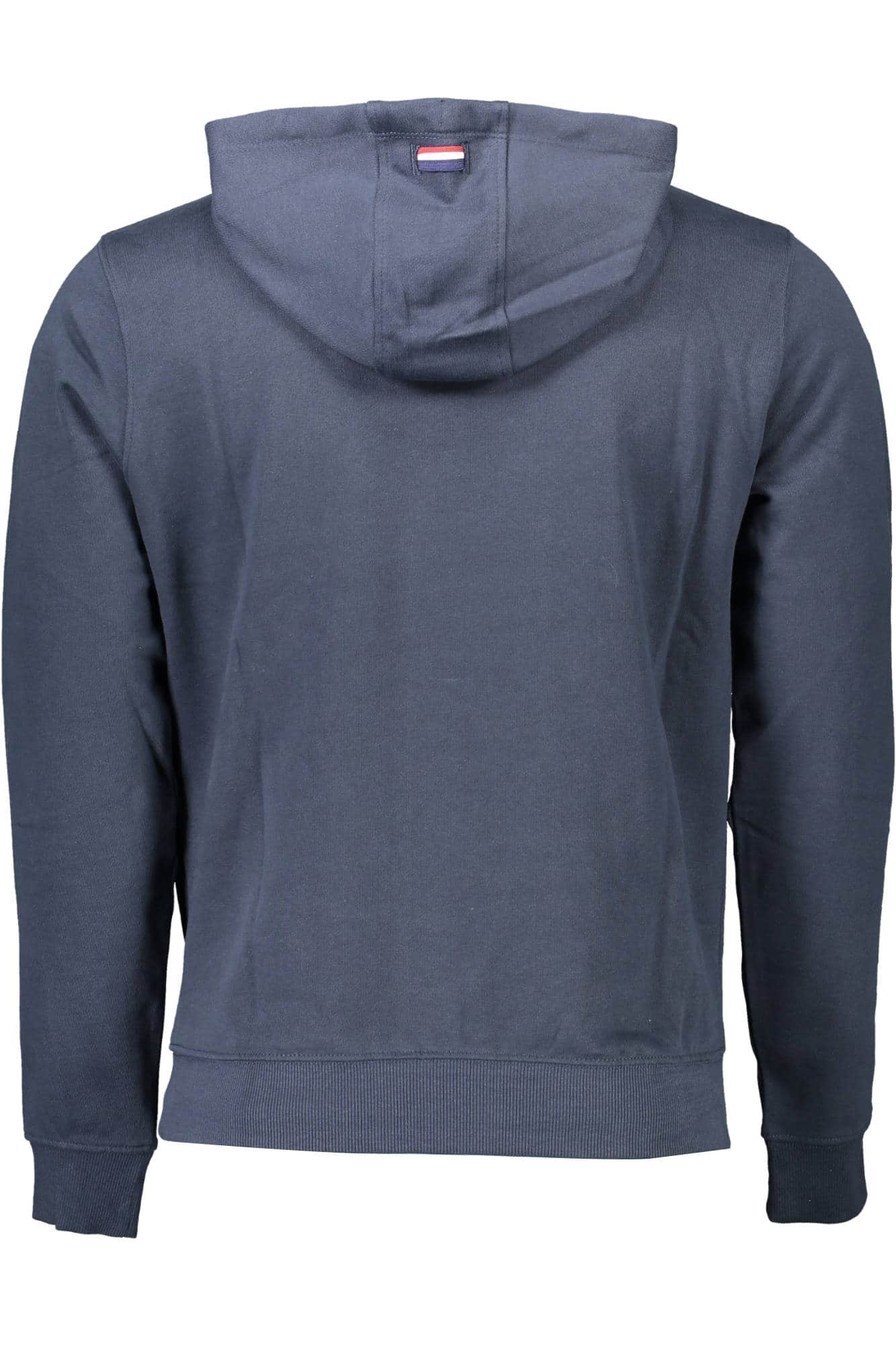 US POLO ASSN. MEN'S GRAY ZIP-UP SWEATSHIRT