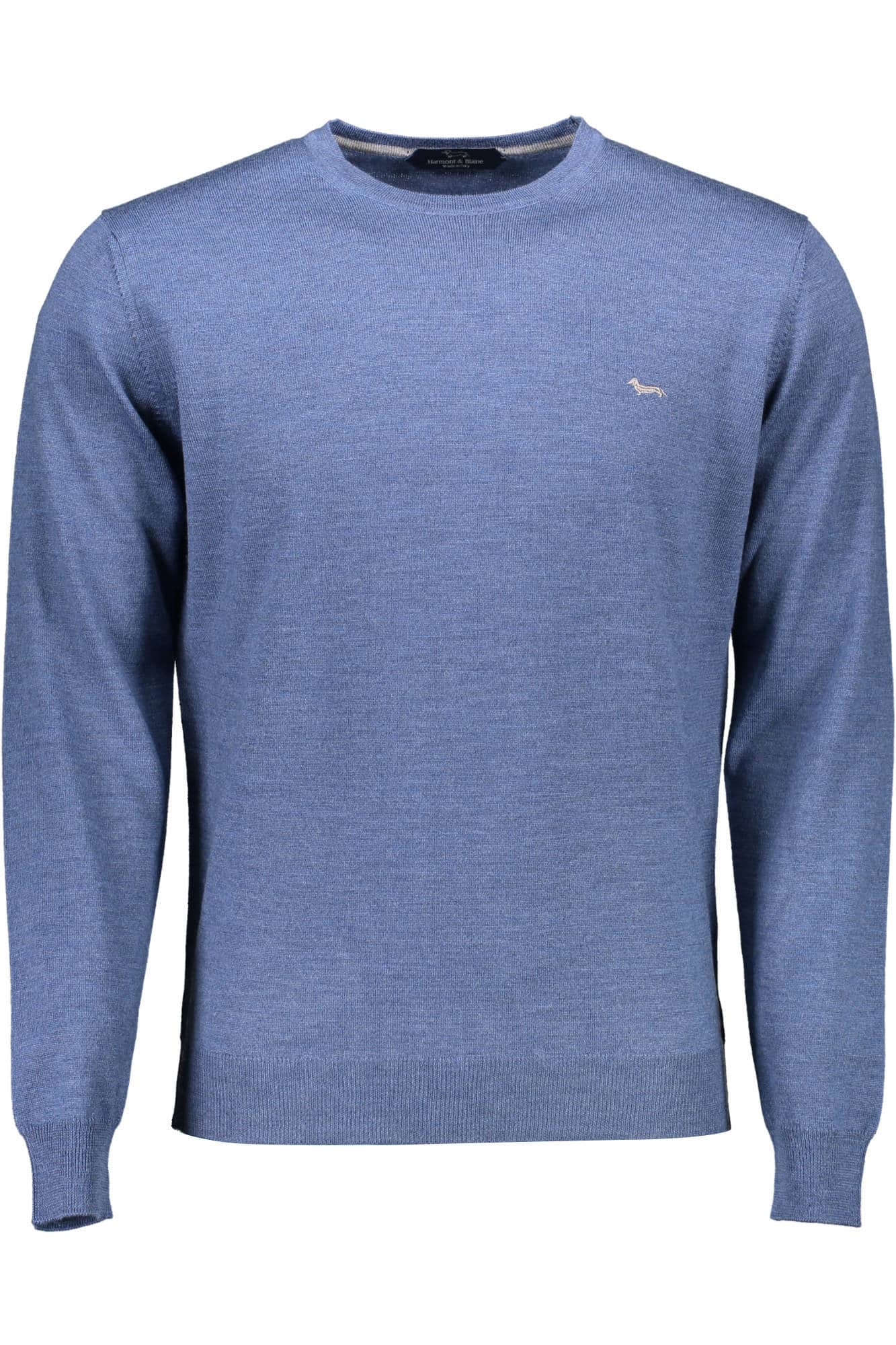 HARMONT & BLAINE HEREN BLAUW SWEATER
