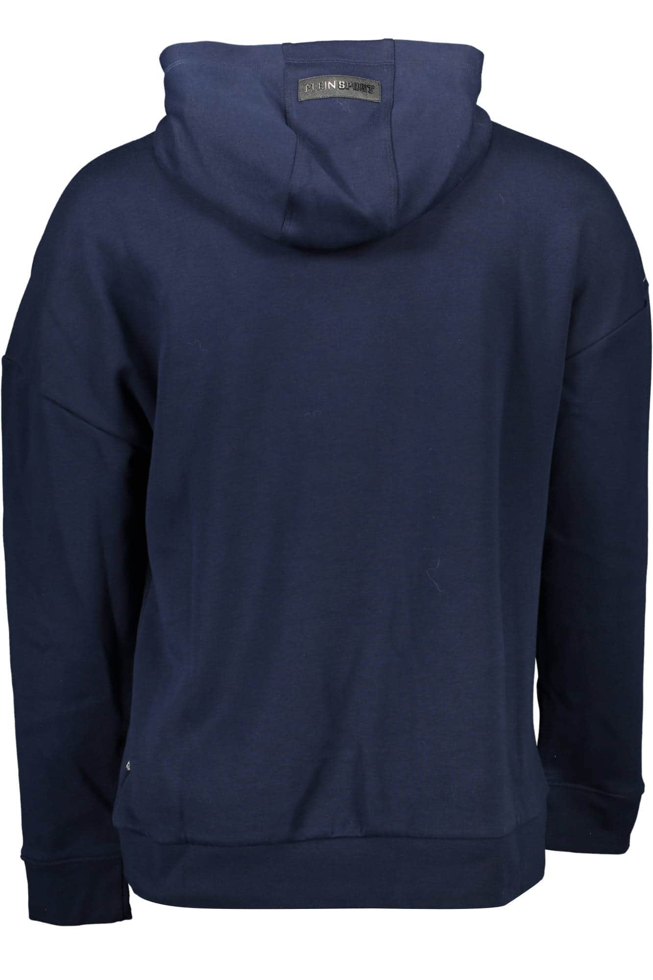 PLEIN SPORT SWEATSHIRT WITHOUT ZIP MAN WHITE