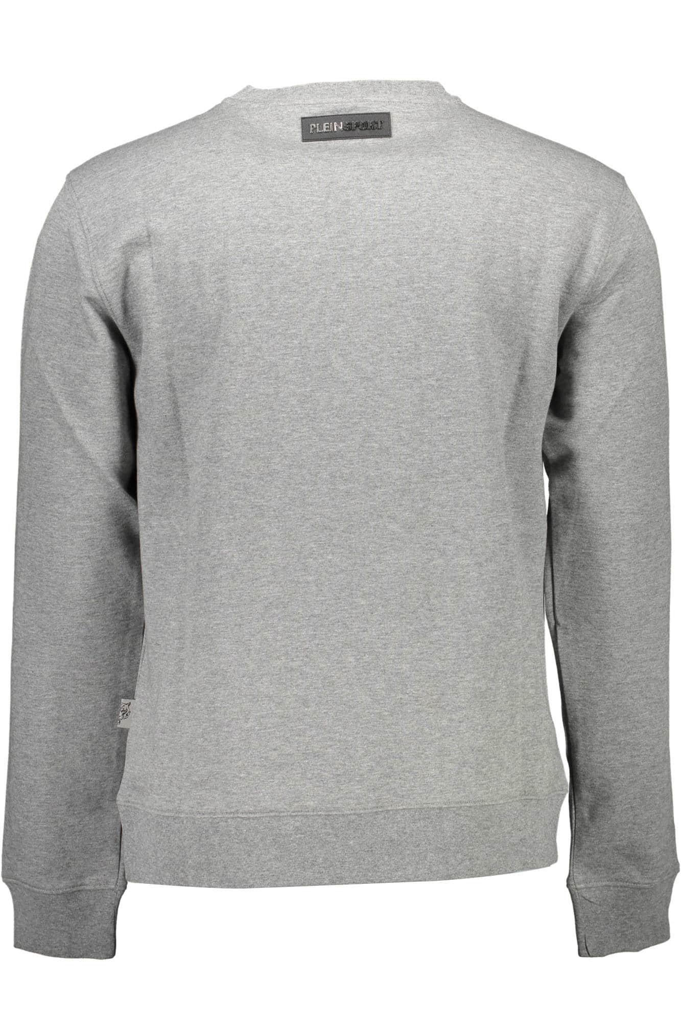 PLEIN SPORT SWEATSHIRT WITHOUT ZIP MAN BLUE
