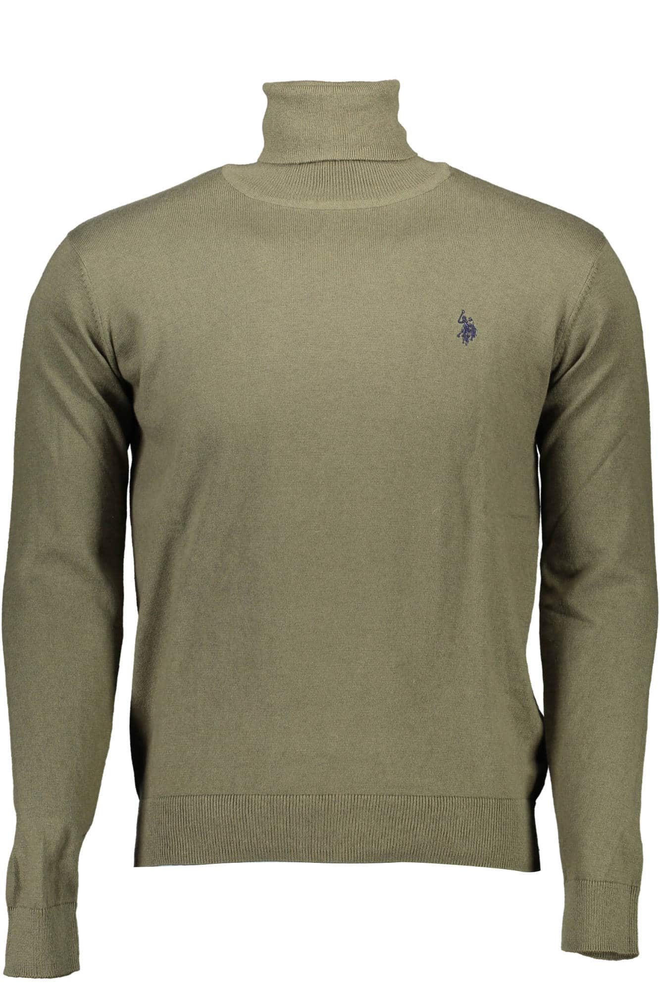 US POLO ASSN. MEN'S GREEN SWEATER