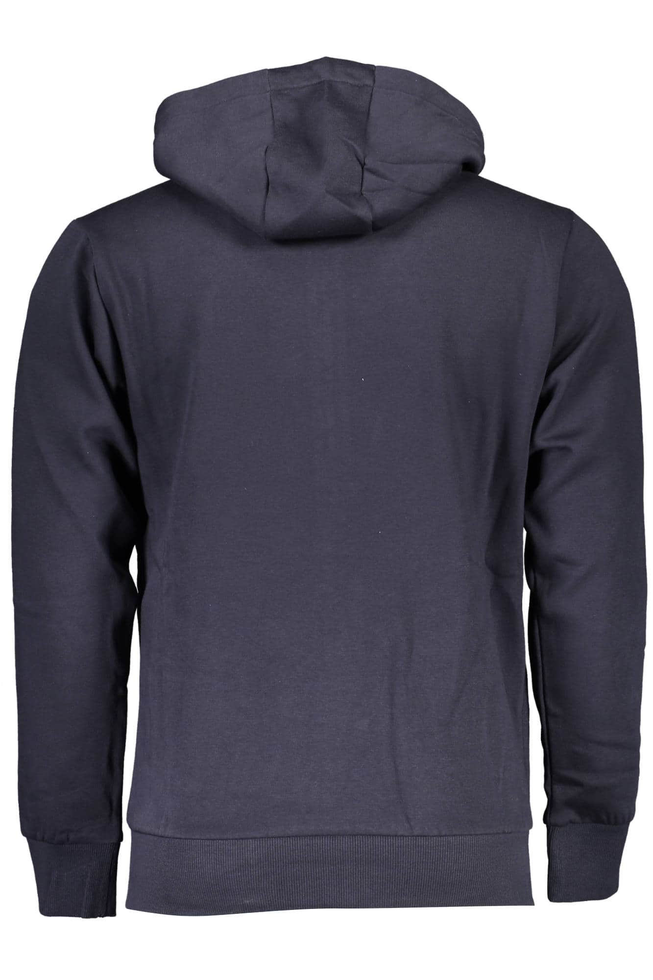 US GRAND HEREN BLAUW MET RITS SWEATER
