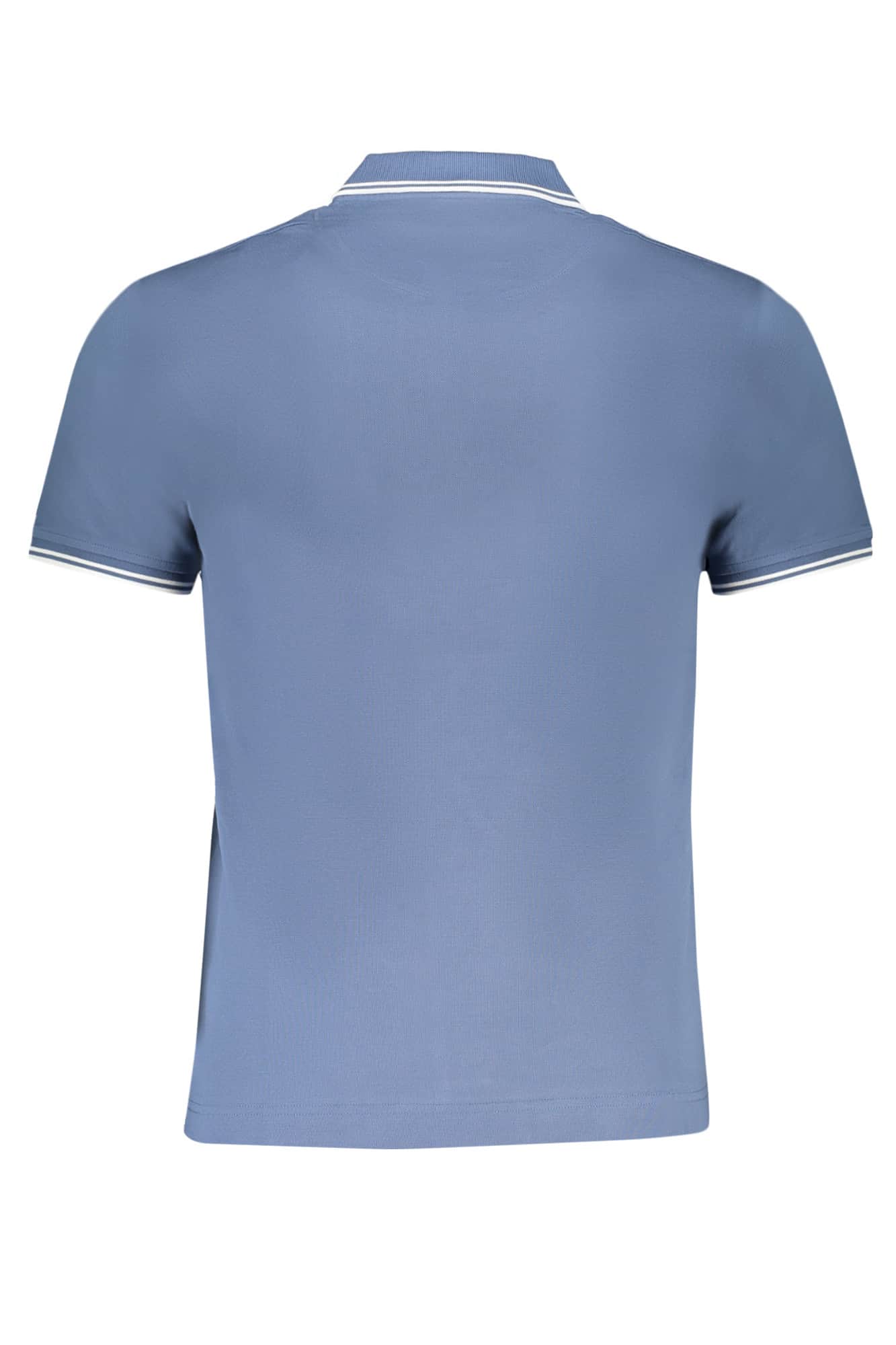HARMONT & BLAINE HEREN KORTE MOUW POLO BLAUW