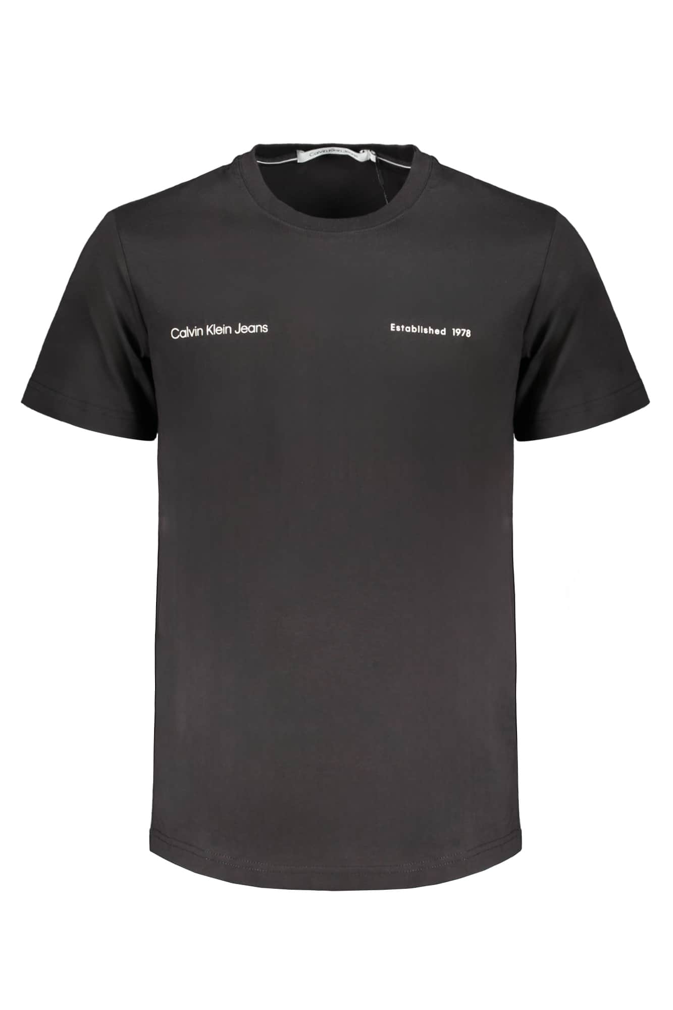 CALVIN KLEIN HEREN'S SHORT SLEEVE T-SHIRT BLACK