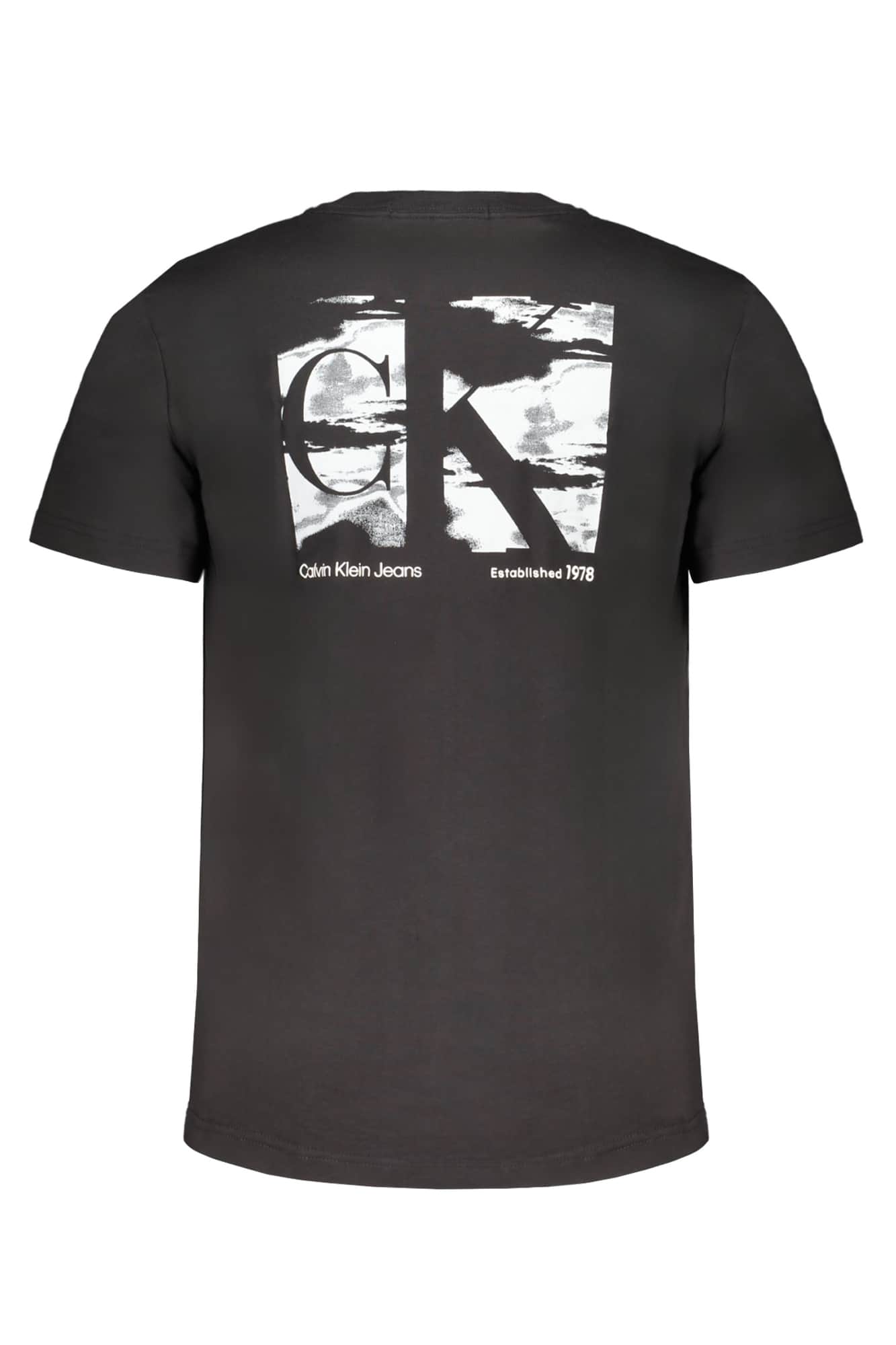 CALVIN KLEIN HEREN'S SHORT SLEEVE T-SHIRT BLACK