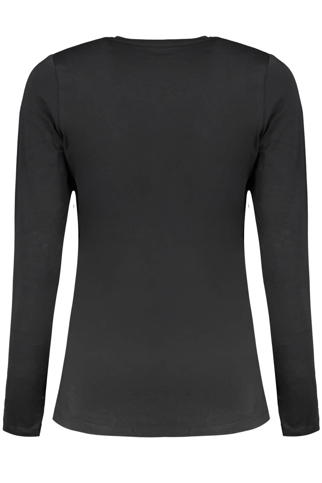 PEPE JEANS DAMES LANGE MOUW T-SHIRT ZWART