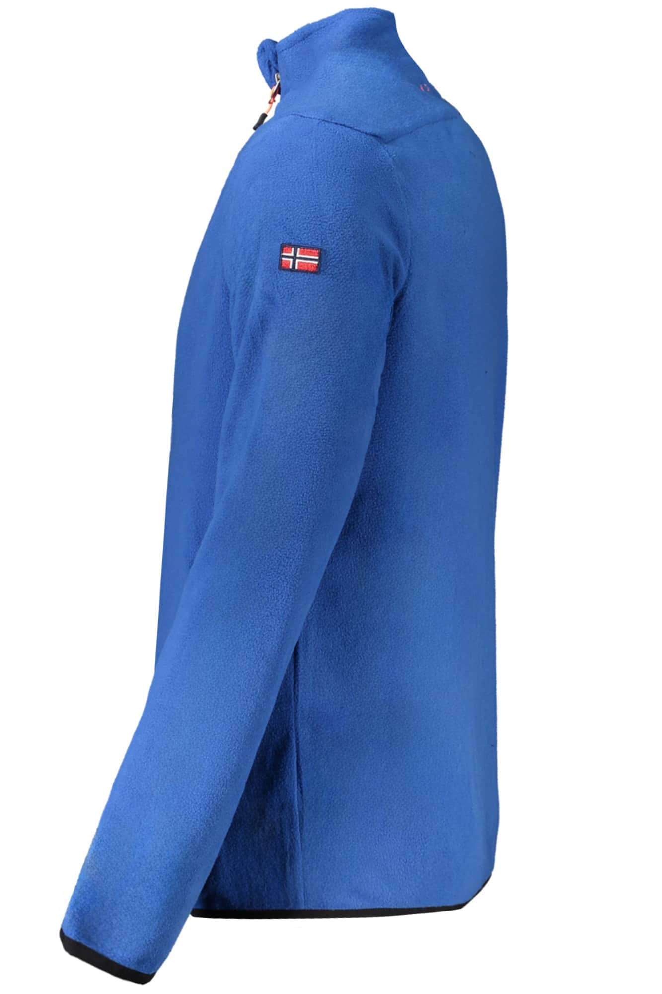 Norway 1963 heren met rits sweater groen