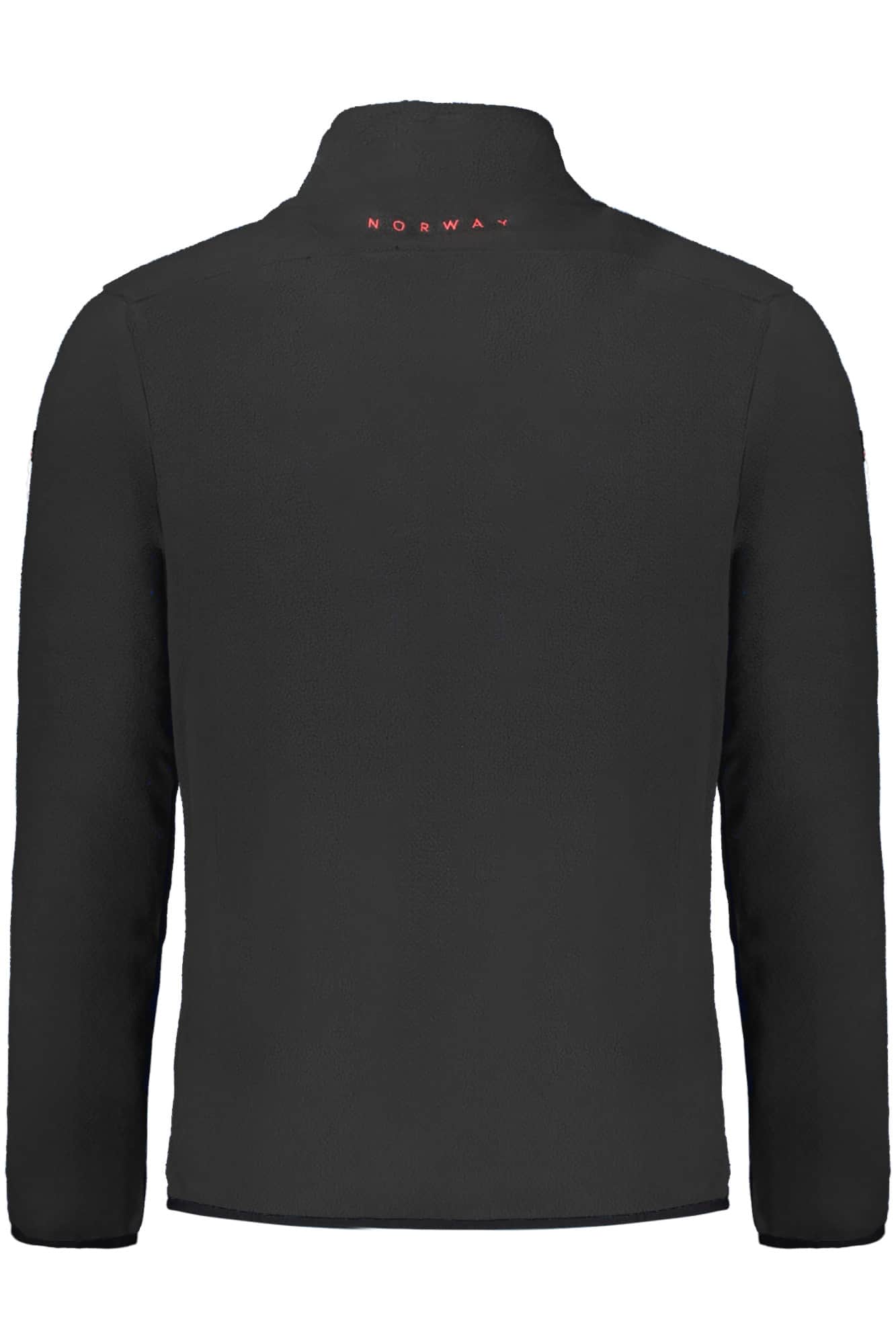 Norway 1963 heren met rits sweater groen