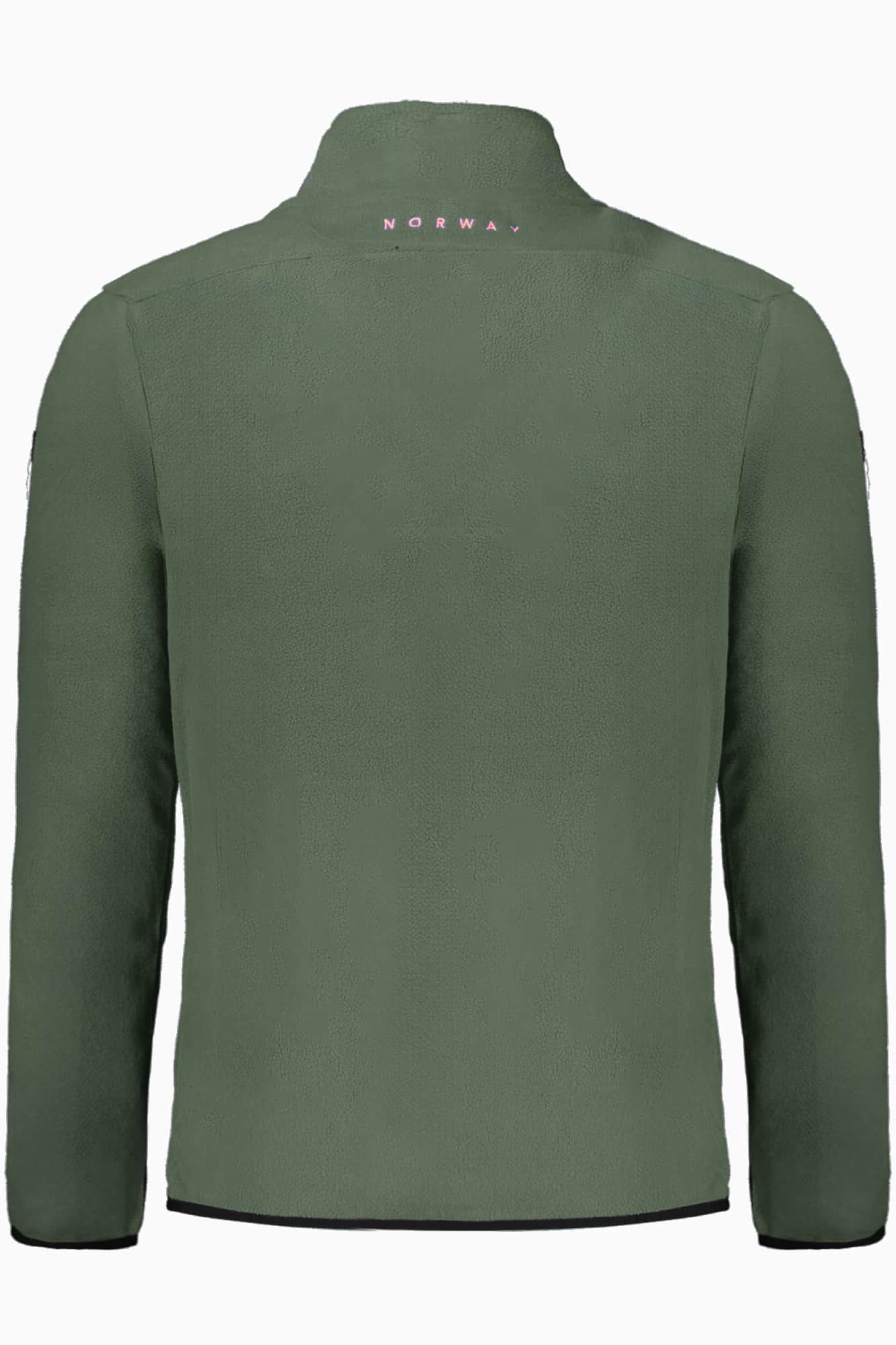 Norway 1963 heren met rits sweater groen