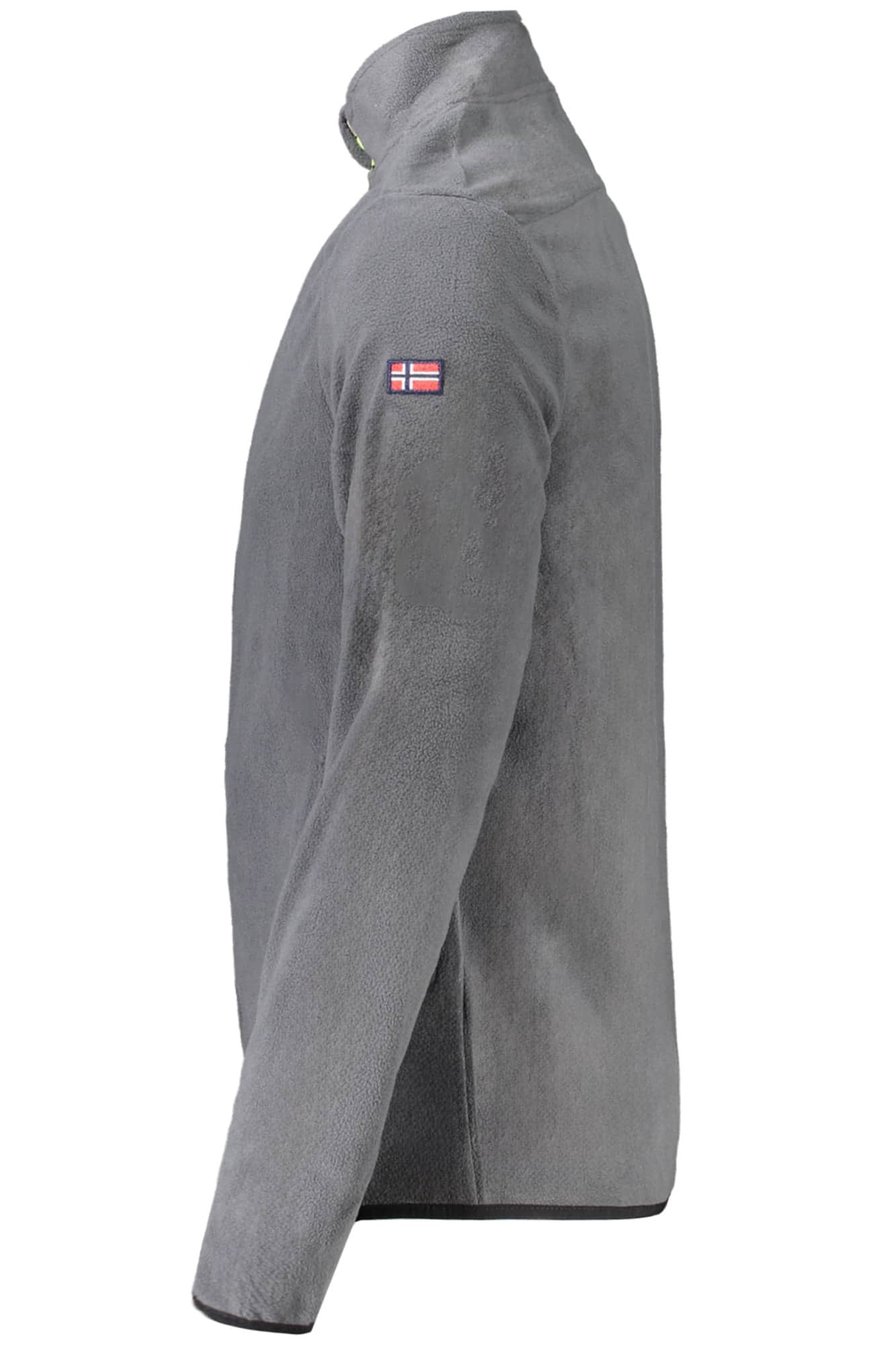 Norway 1963 heren met rits sweater groen