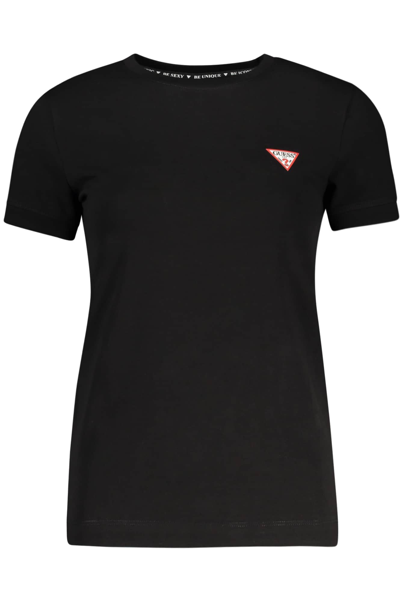 GUESS JEANS DAMES KORTE MOUW T-SHIRT ROZE