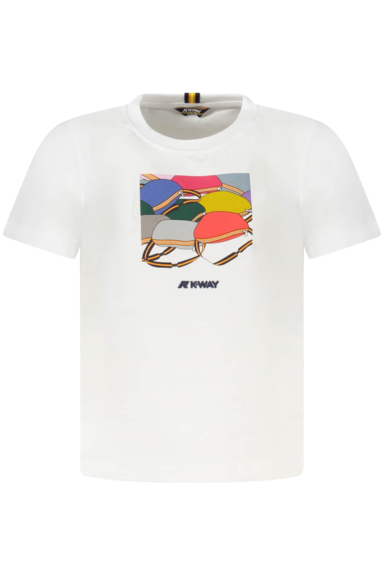 K-Way korte mouw t-shirt kinder blauw