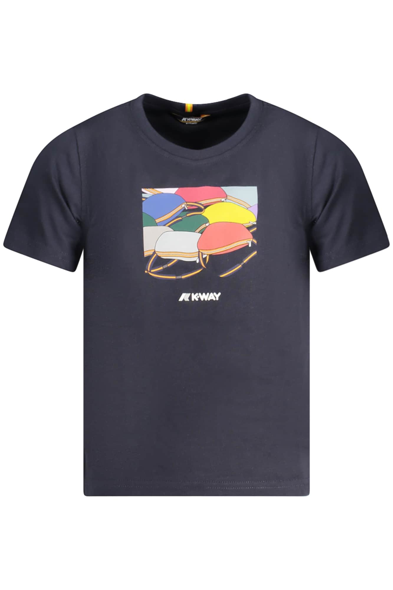 K-Way korte mouw t-shirt kinder blauw