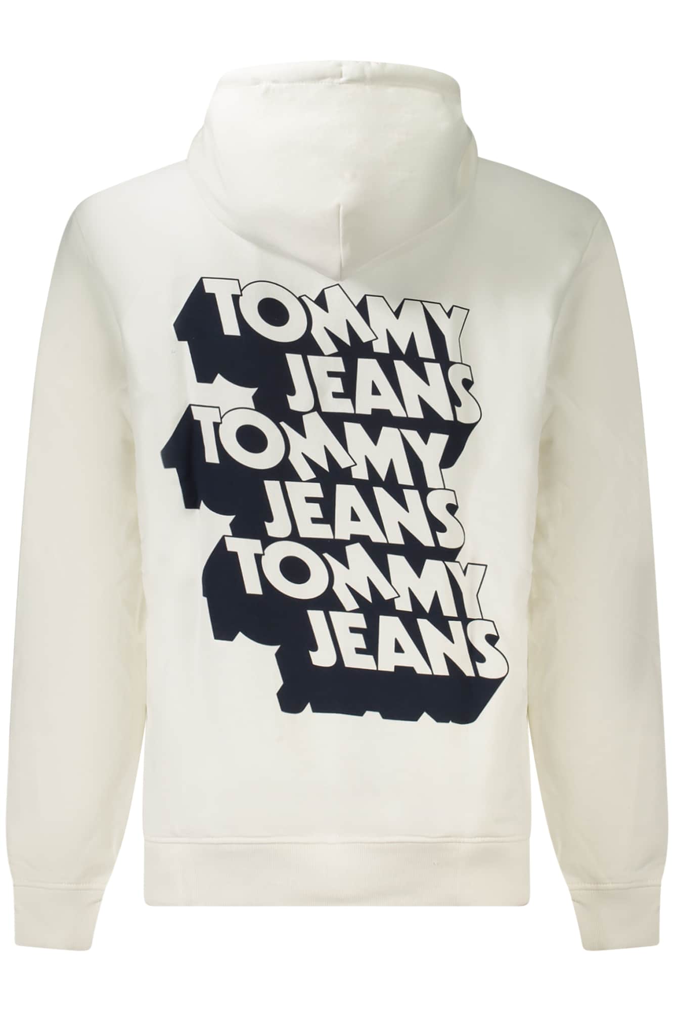 TOMMY HILFIGER MEN'S BLACK ZIP-UP SWEATSHIRT