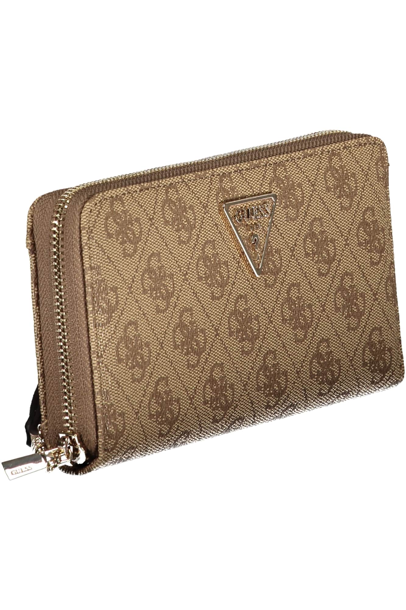 GUESS JEANS DAMES BEIGE PORTEMONNEE