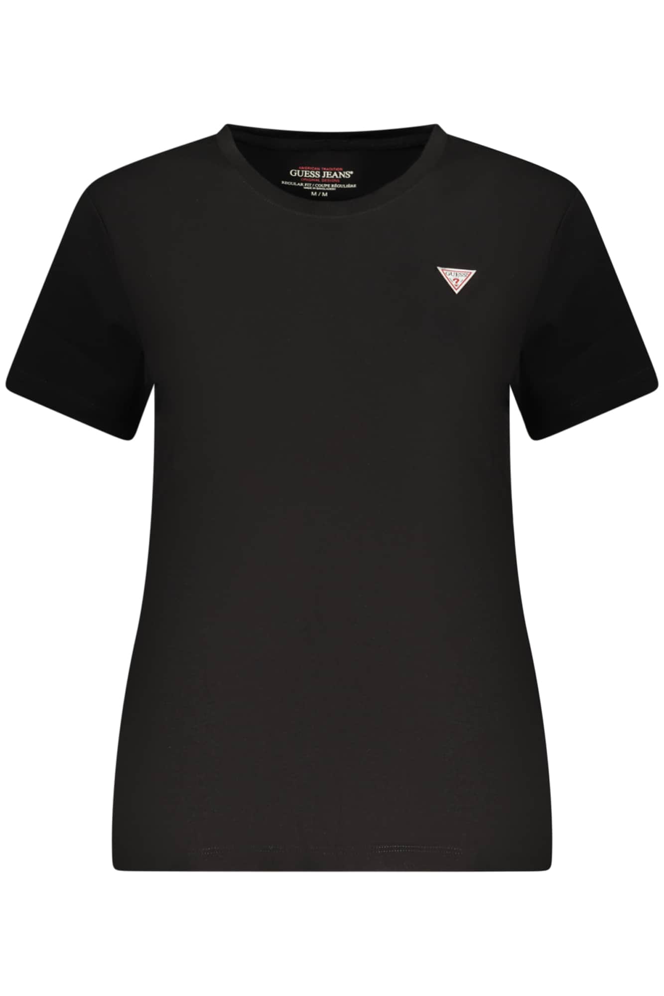 GUESS JEANS DAMES KORTE MOUW T-SHIRT ROZE