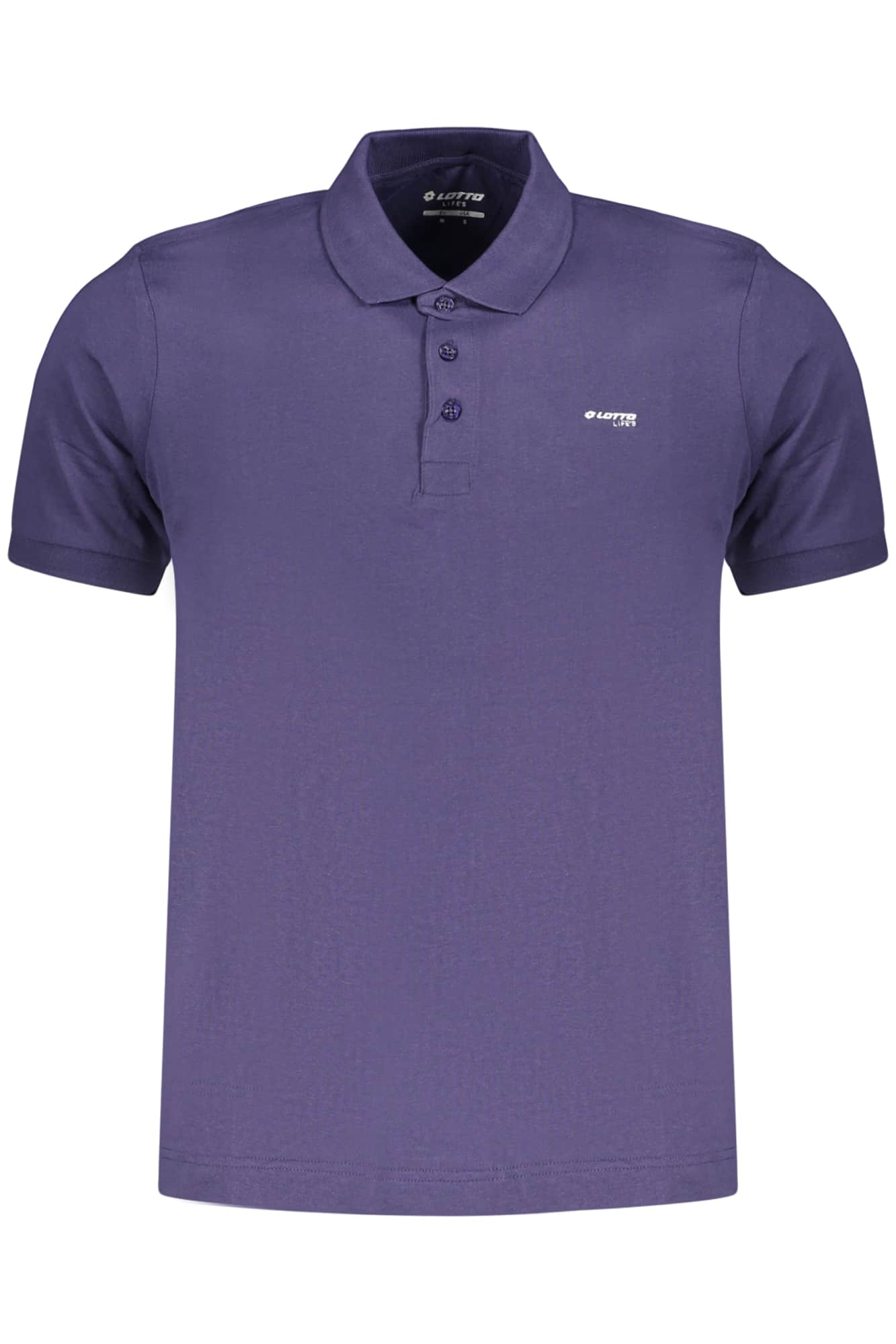 LOTTO HEREN KORTE MOUW POLO, ROOD