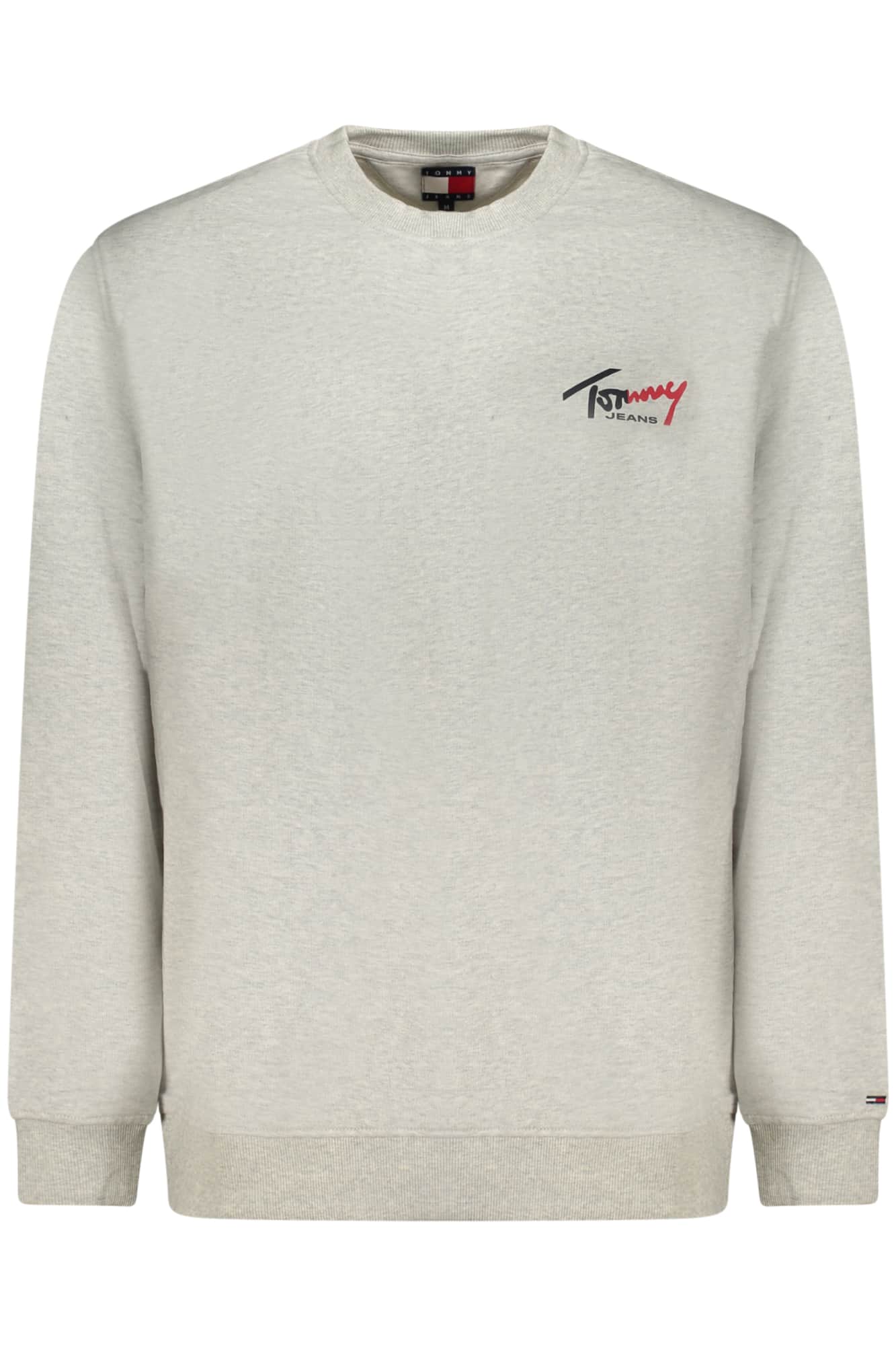 TOMMY HILFIGER HEREN GRIJS MET RITS SWEATER