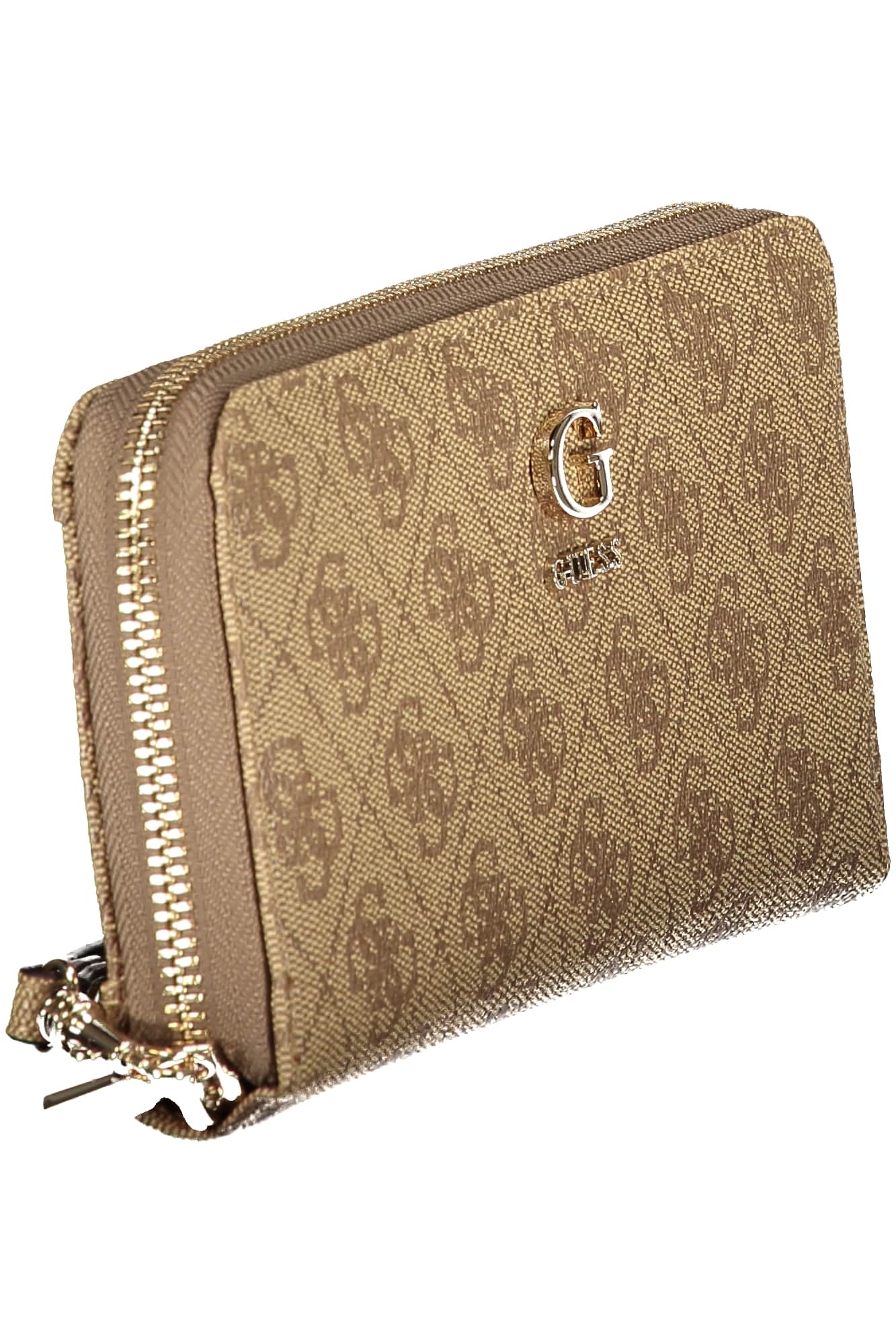 GUESS JEANS DAMES BEIGE PORTEMONNEE