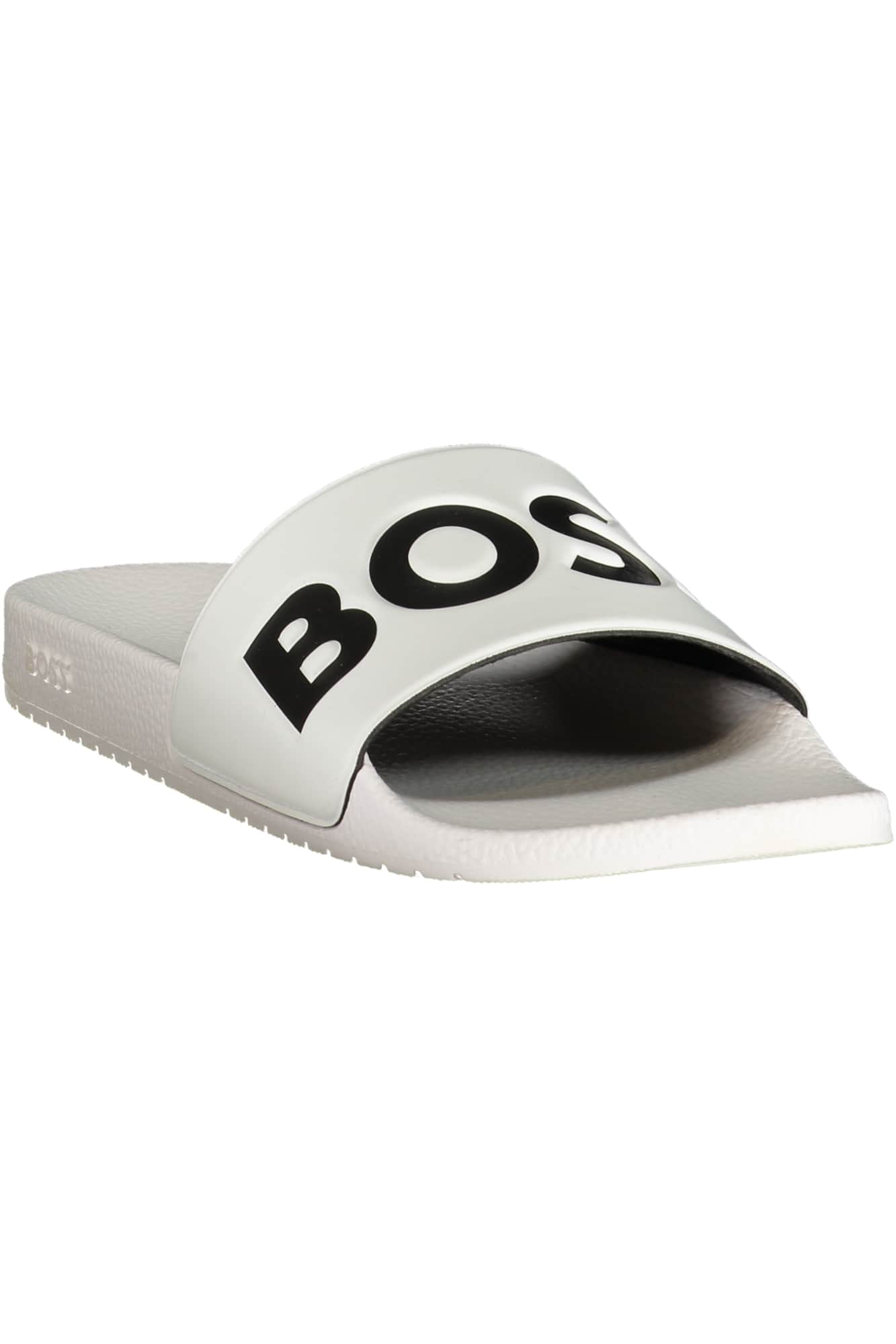 BOSS SCHOENEN HEREN WIT SLIPPER