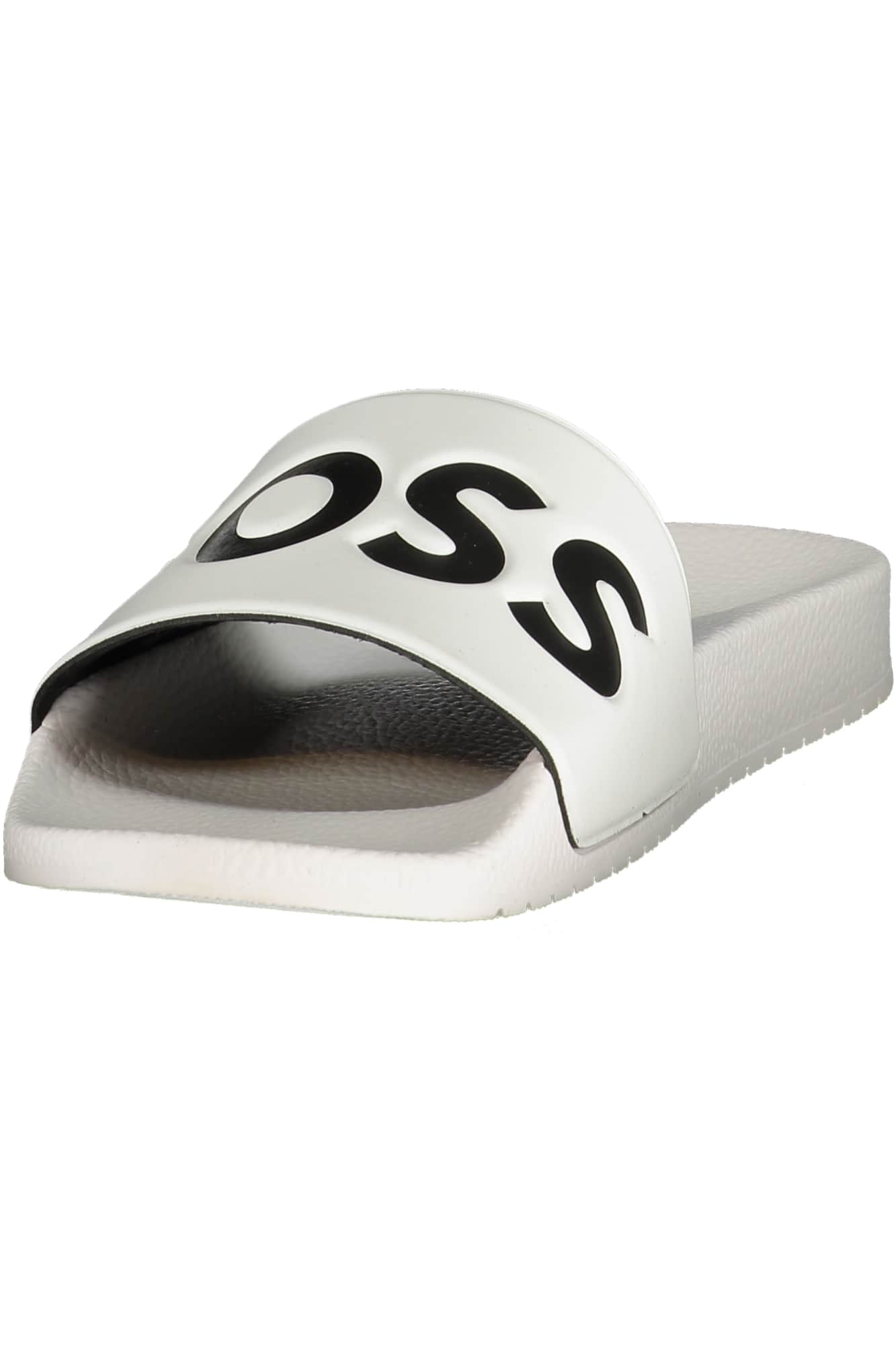 BOSS SCHOENEN HEREN WIT SLIPPER