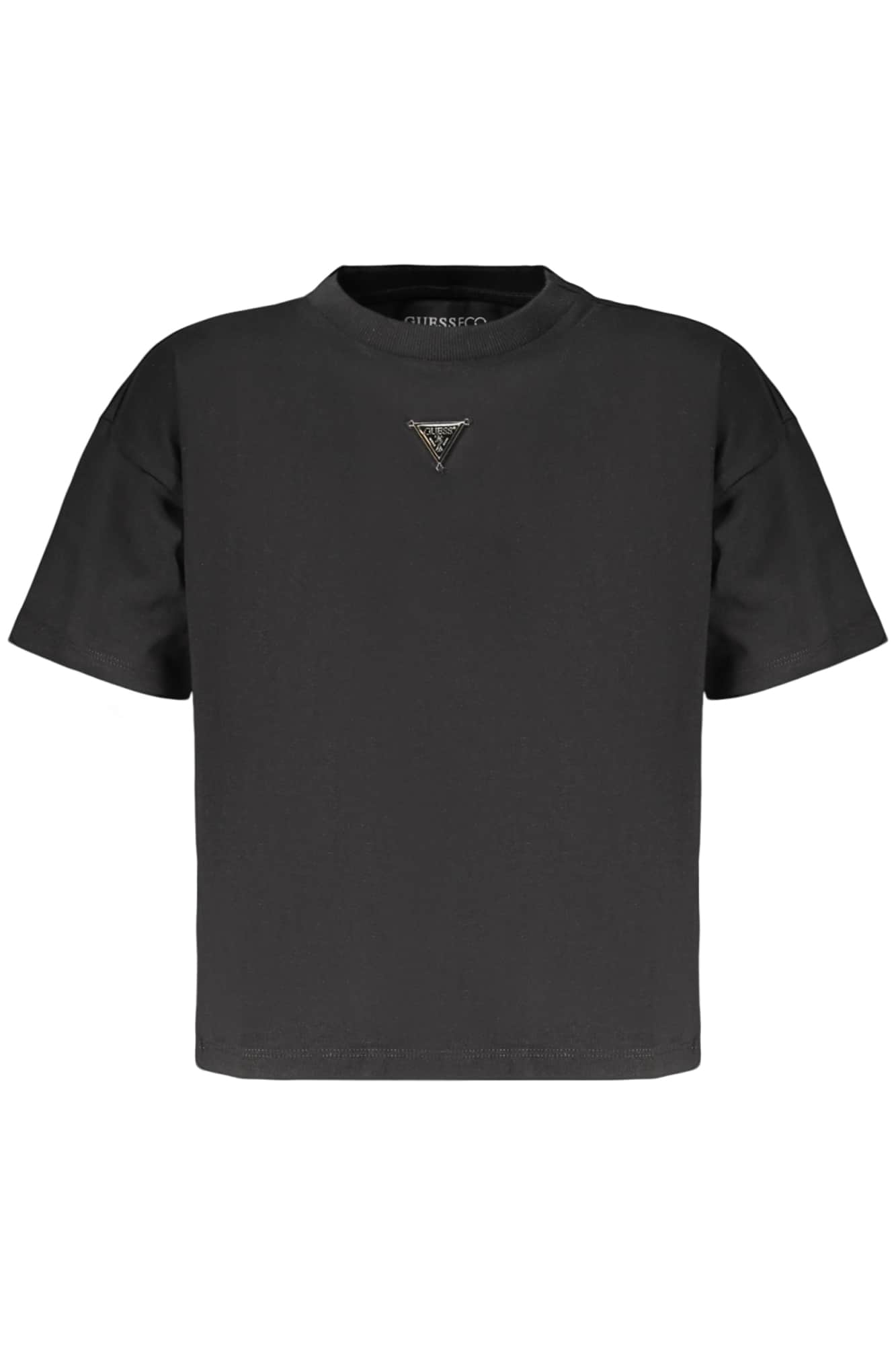 GUESS JEANS KORTE MOUW T-SHIRT VOOR KINDER, WIT