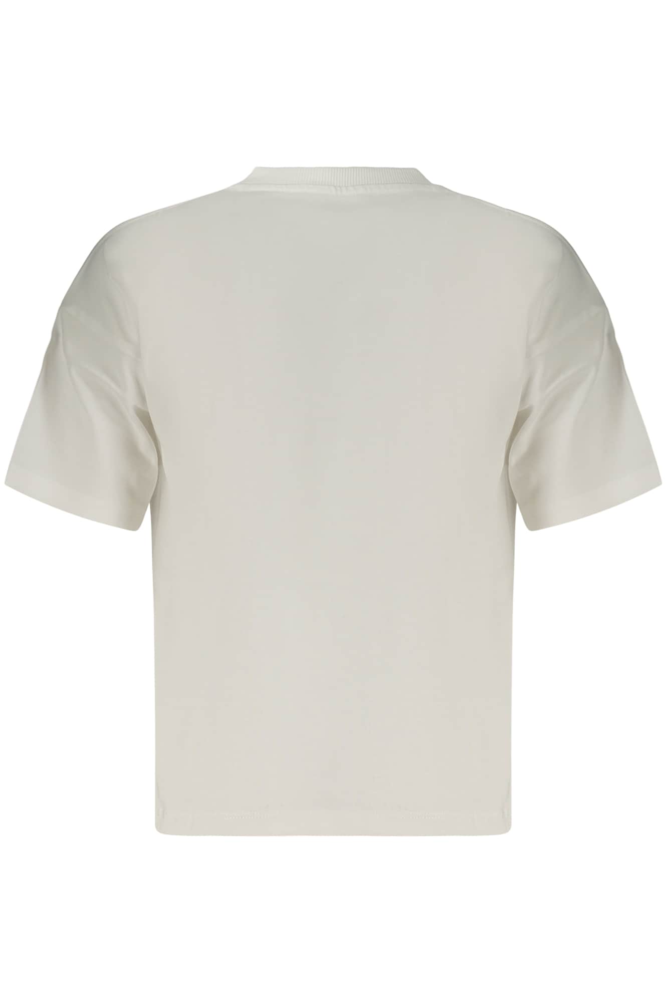 GUESS JEANS KORTE MOUW T-SHIRT VOOR KINDER, WIT