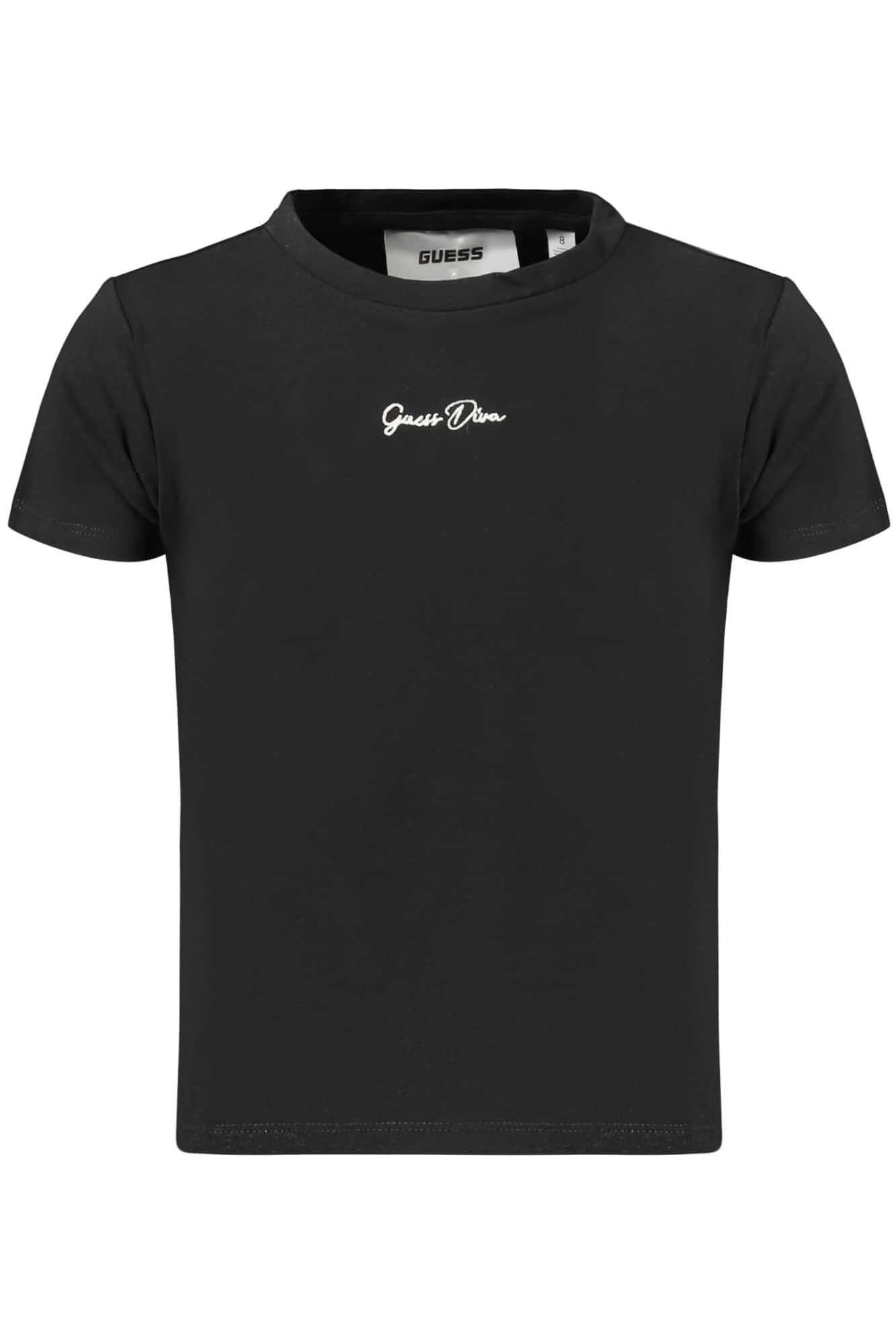GUESS JEANS KORTE MOUW T-SHIRT VOOR MEISJES, WIT