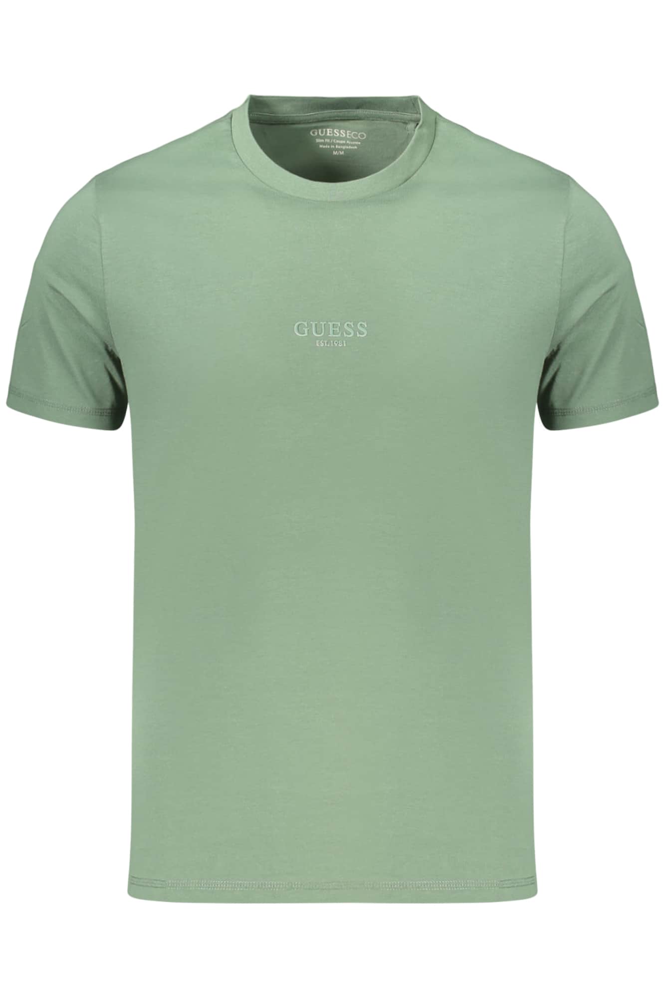 GUESS JEANS KORTE MOUW T-SHIRT HEREN WIT