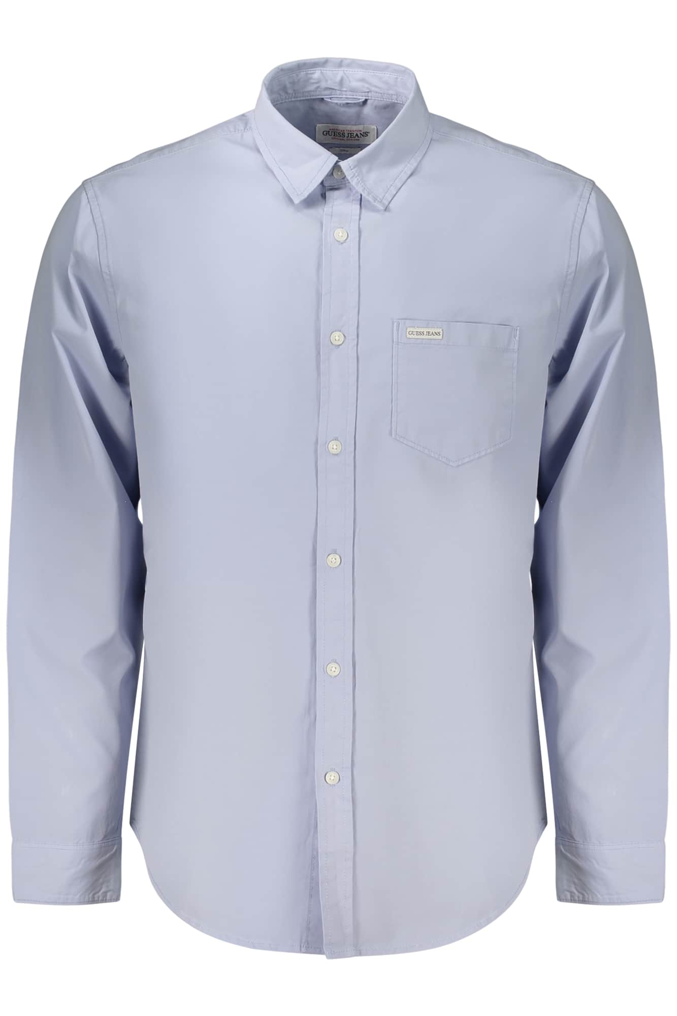 GUESS JEANS HEREN LANGE MOUW SHIRT ZWART