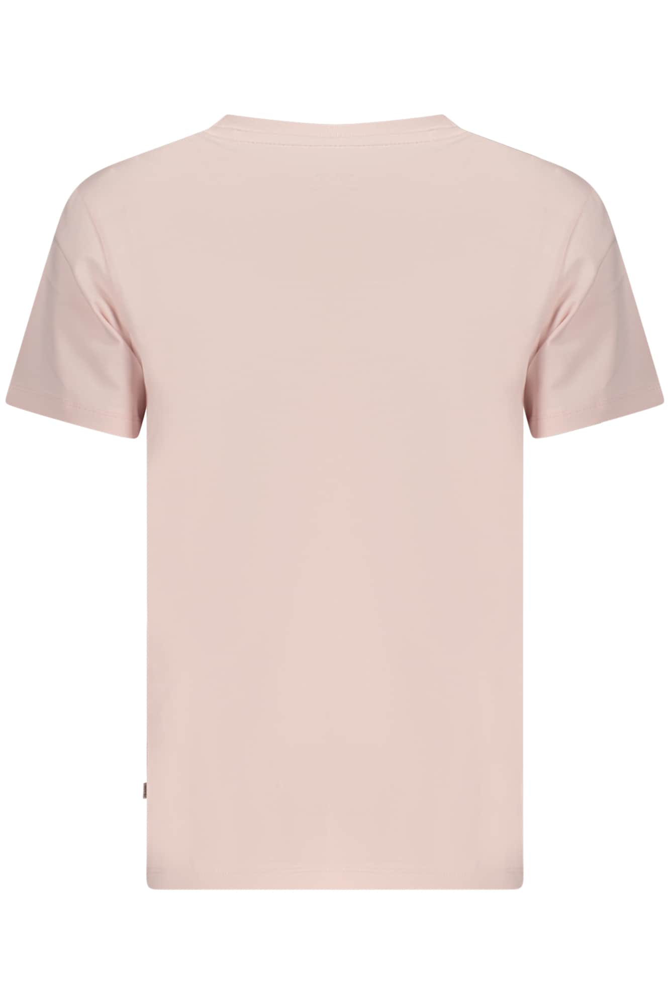 GUESS JEANS DAMES KORTE MOUW T-SHIRT ROZE