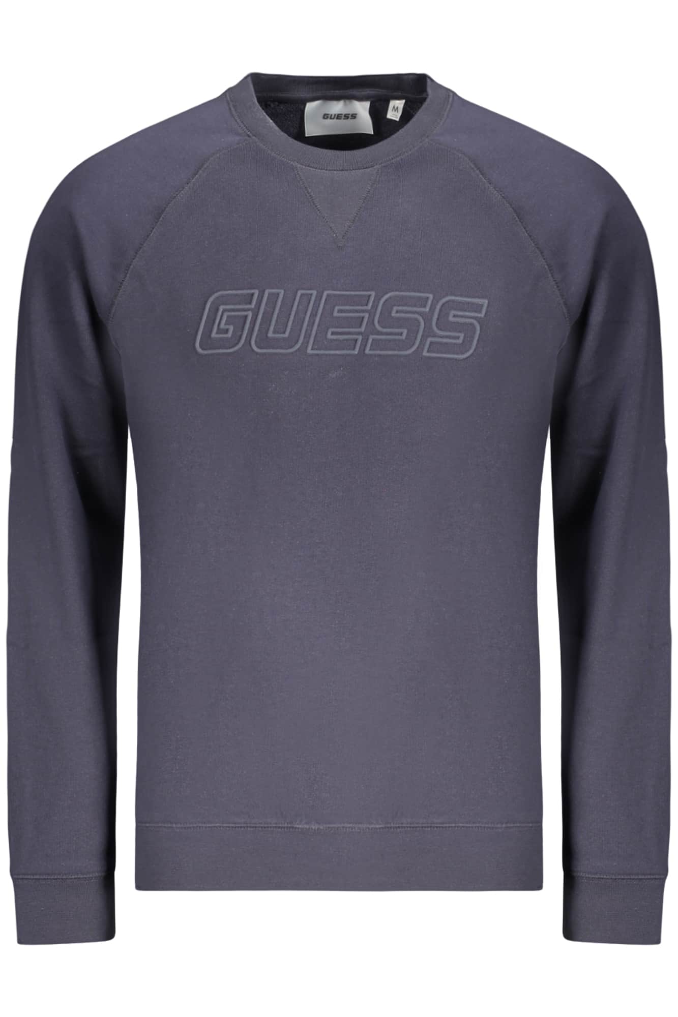 GUESS JEANS HEREN ZWART MET RITS SWEATER