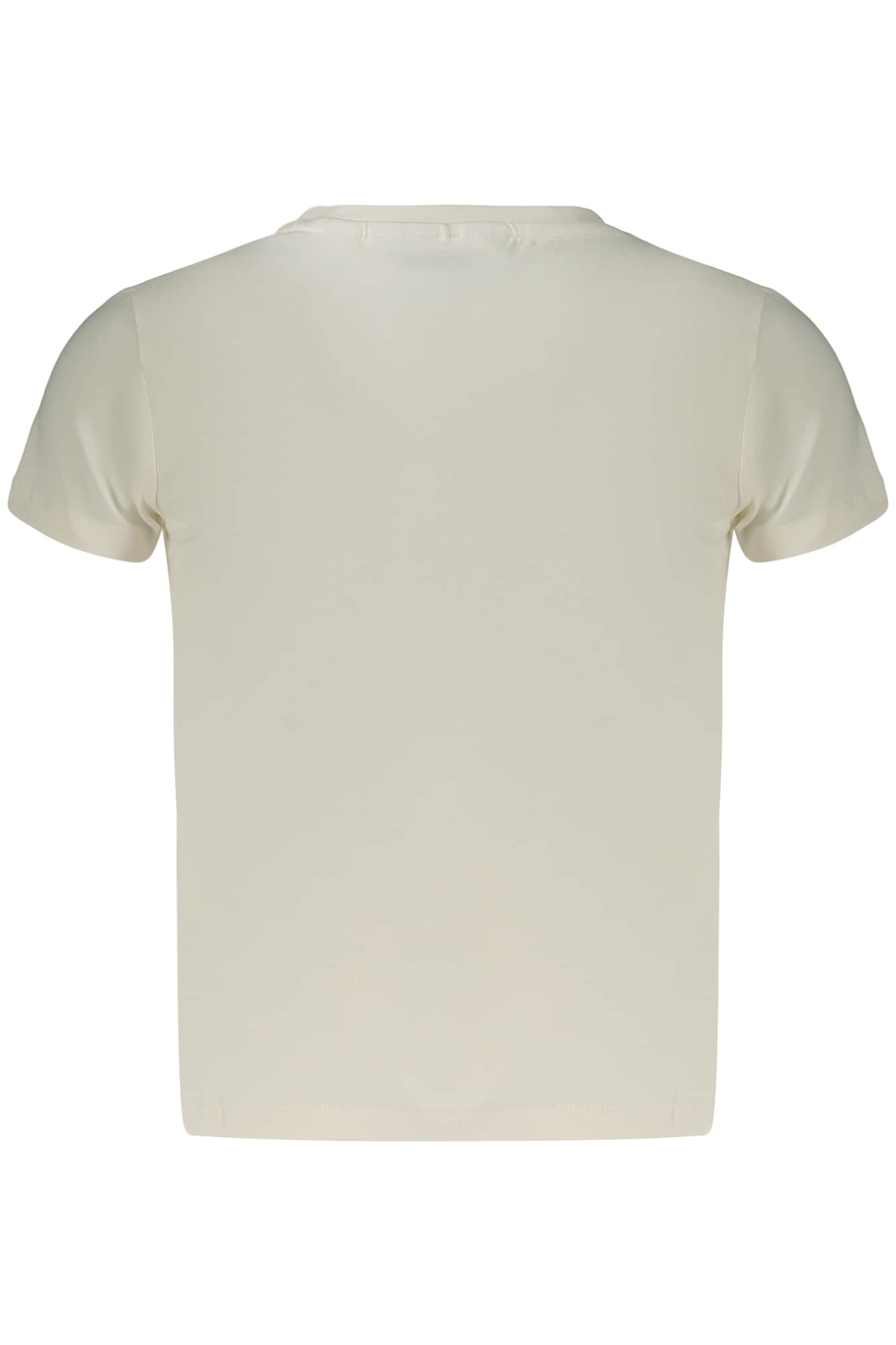 GUESS JEANS KORTE MOUW T-SHIRT VOOR MEISJES, WIT
