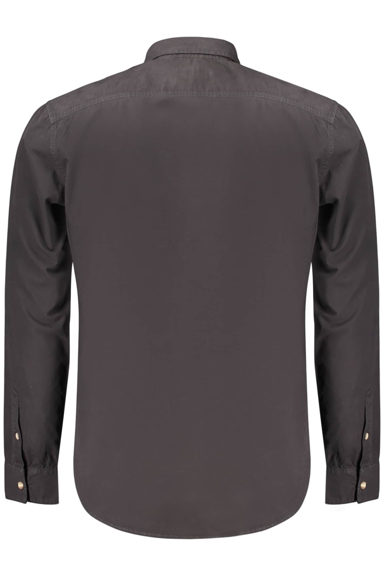 GUESS JEANS HEREN LANGE MOUW SHIRT ZWART