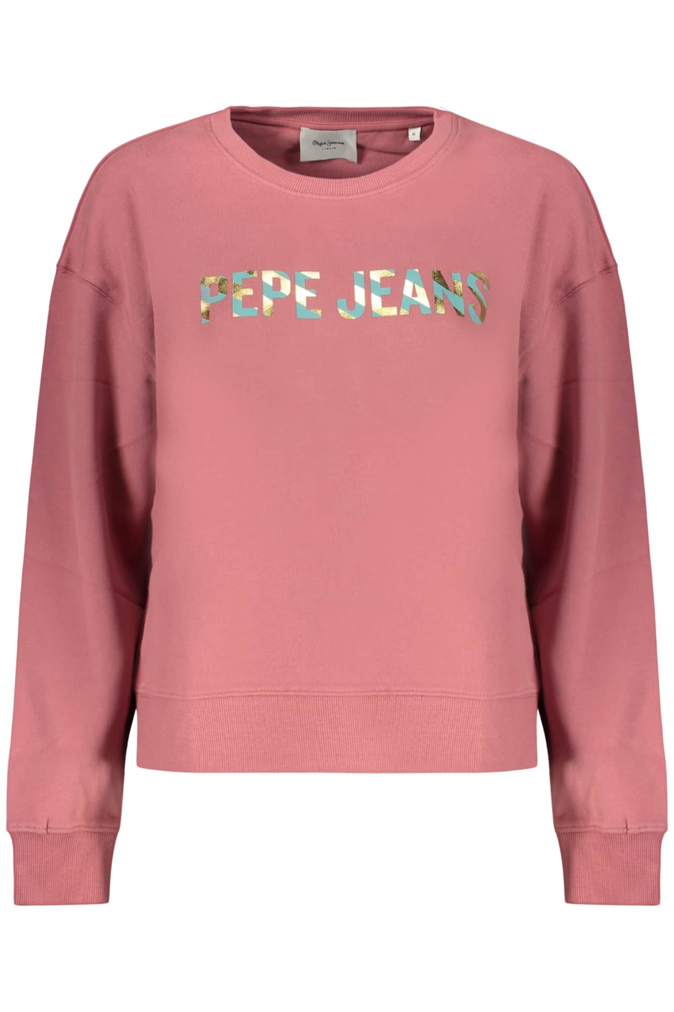 PEPE JEANS DAMES WIT MET RITS SWEATER