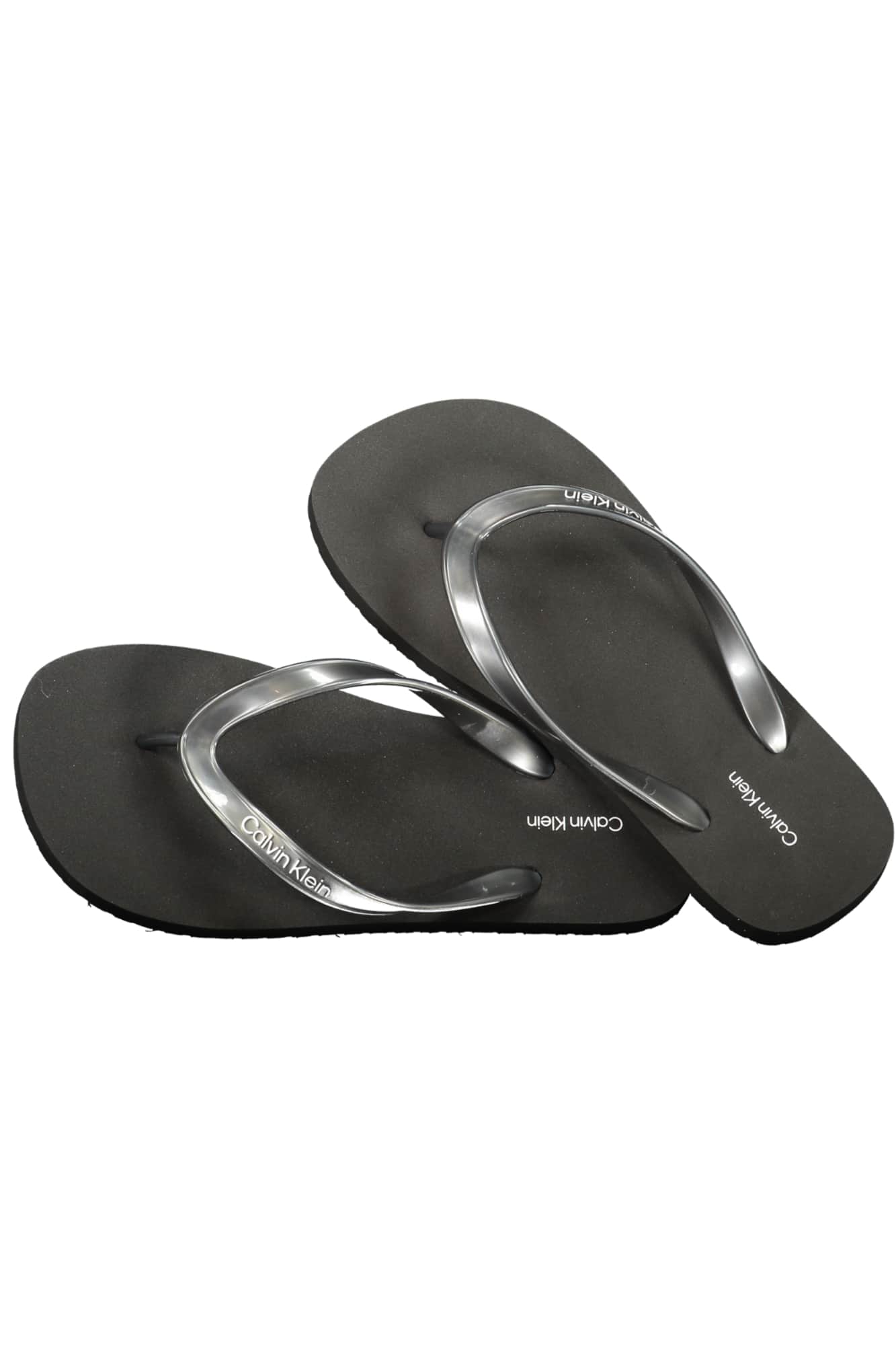 CALVIN KLEIN DAMES WIT SLIPPERS