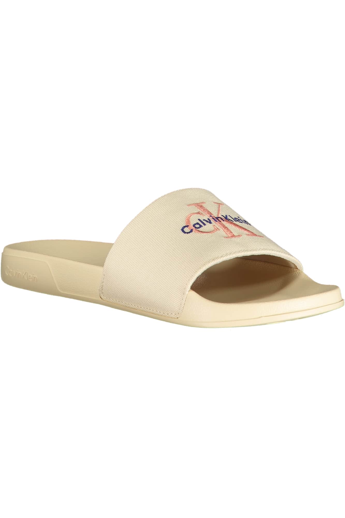 CALVIN KLEIN DAMES BEIGE SLIPPERS