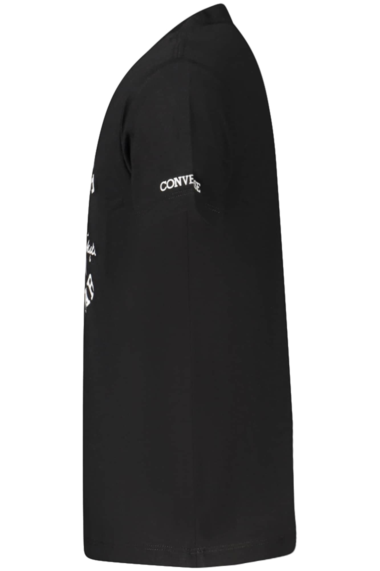 Converse Meisjes Korte Mouw T-Shirt, Zwart