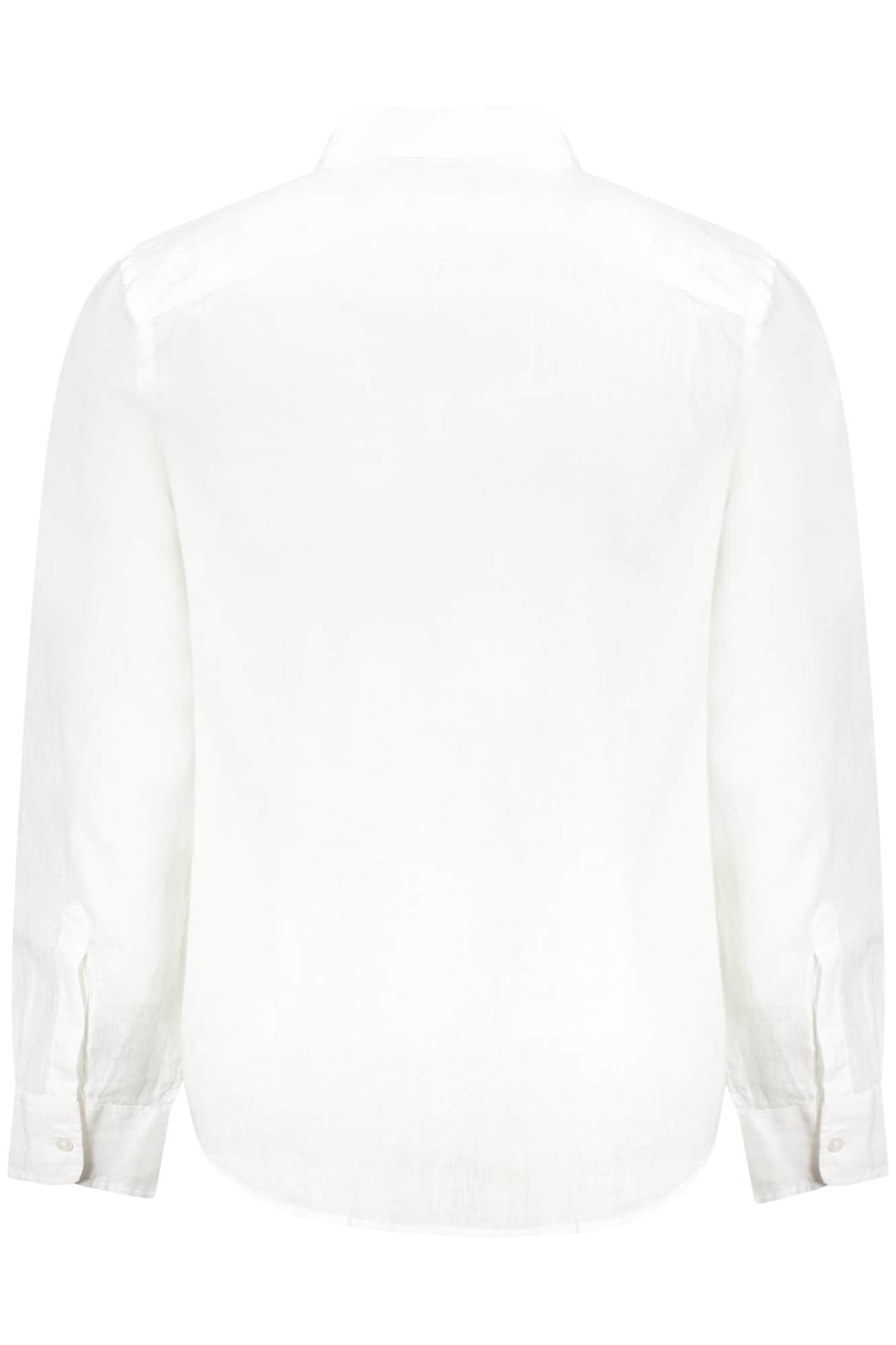 Guess Jeans heren lange mouw shirt wit