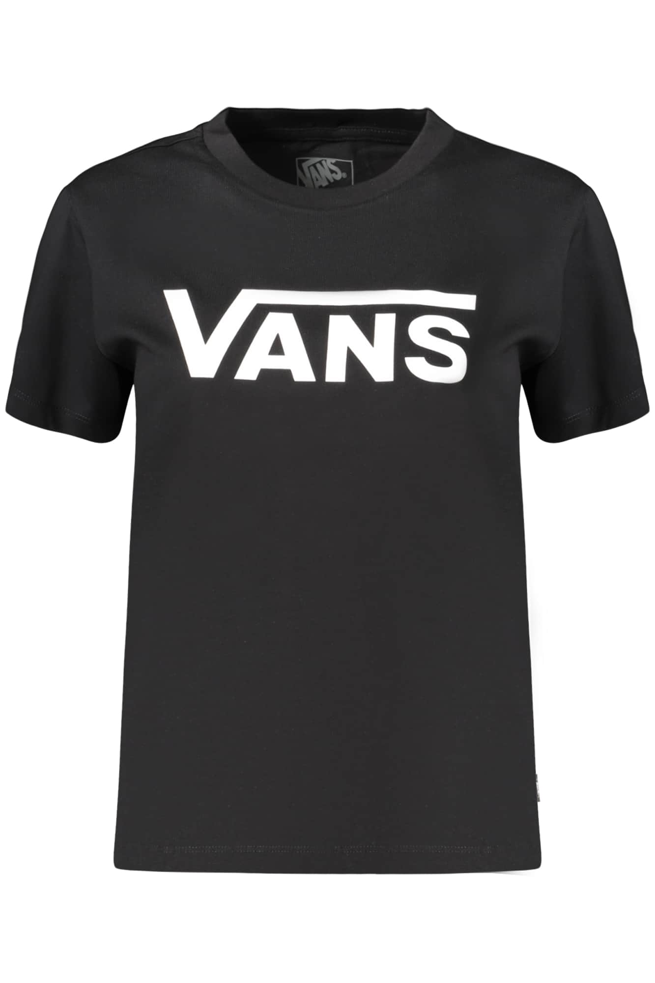 Vans dames korte mouw t-shirt zwart