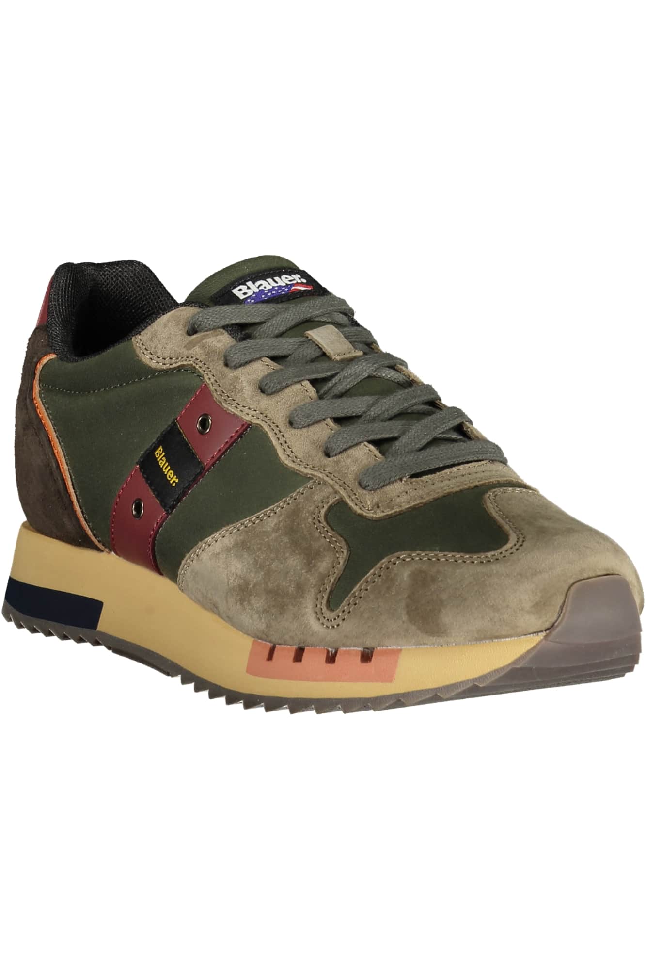Blauer heren sportschoenen groen