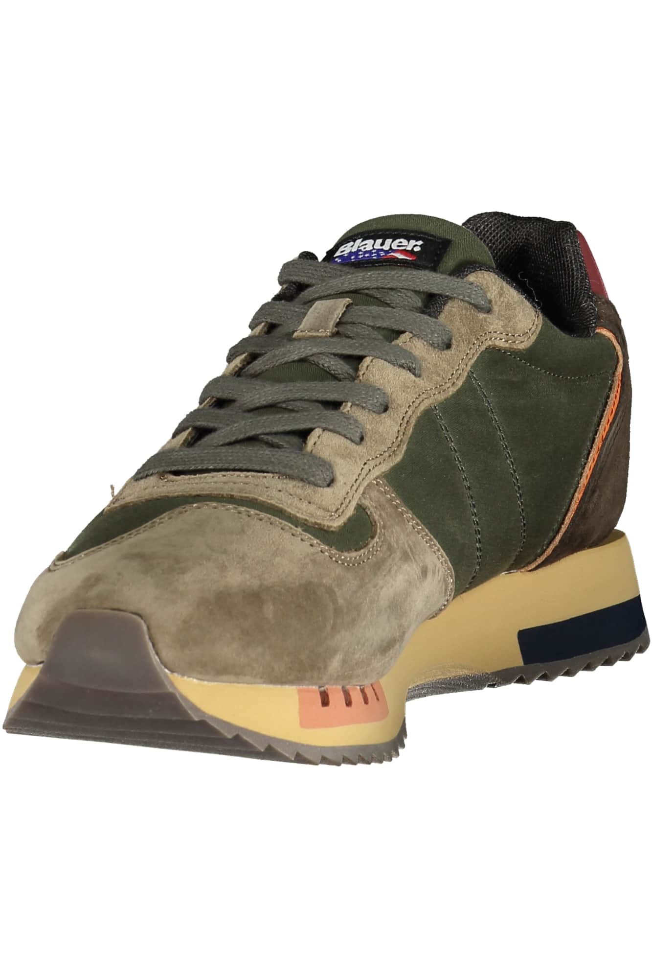 Blauer heren sportschoenen groen